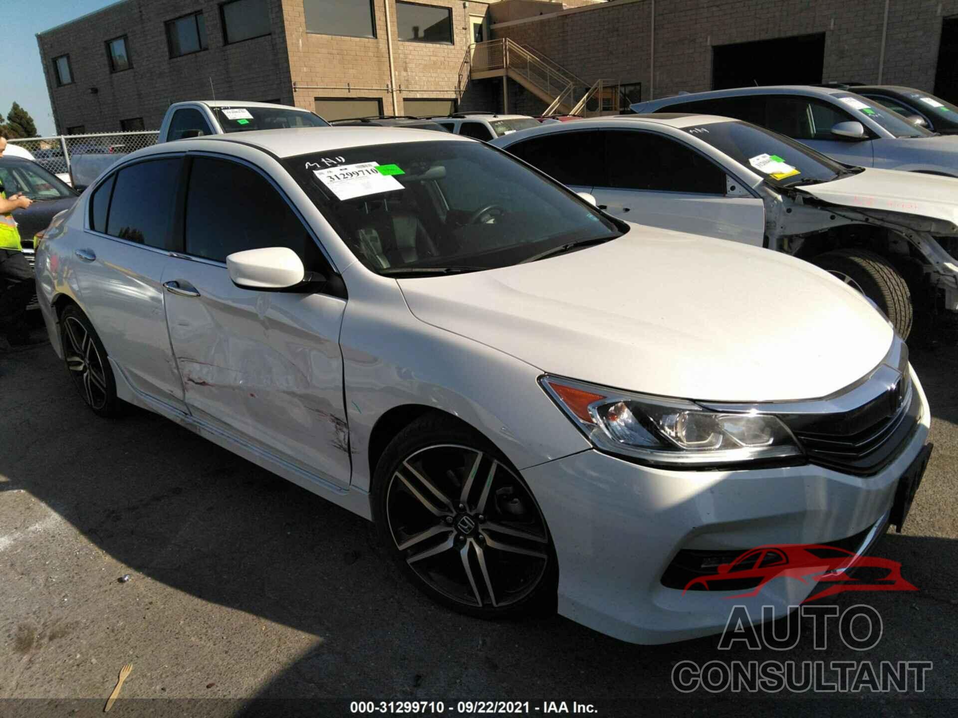 HONDA ACCORD SEDAN 2017 - 1HGCR2F1XHA271086