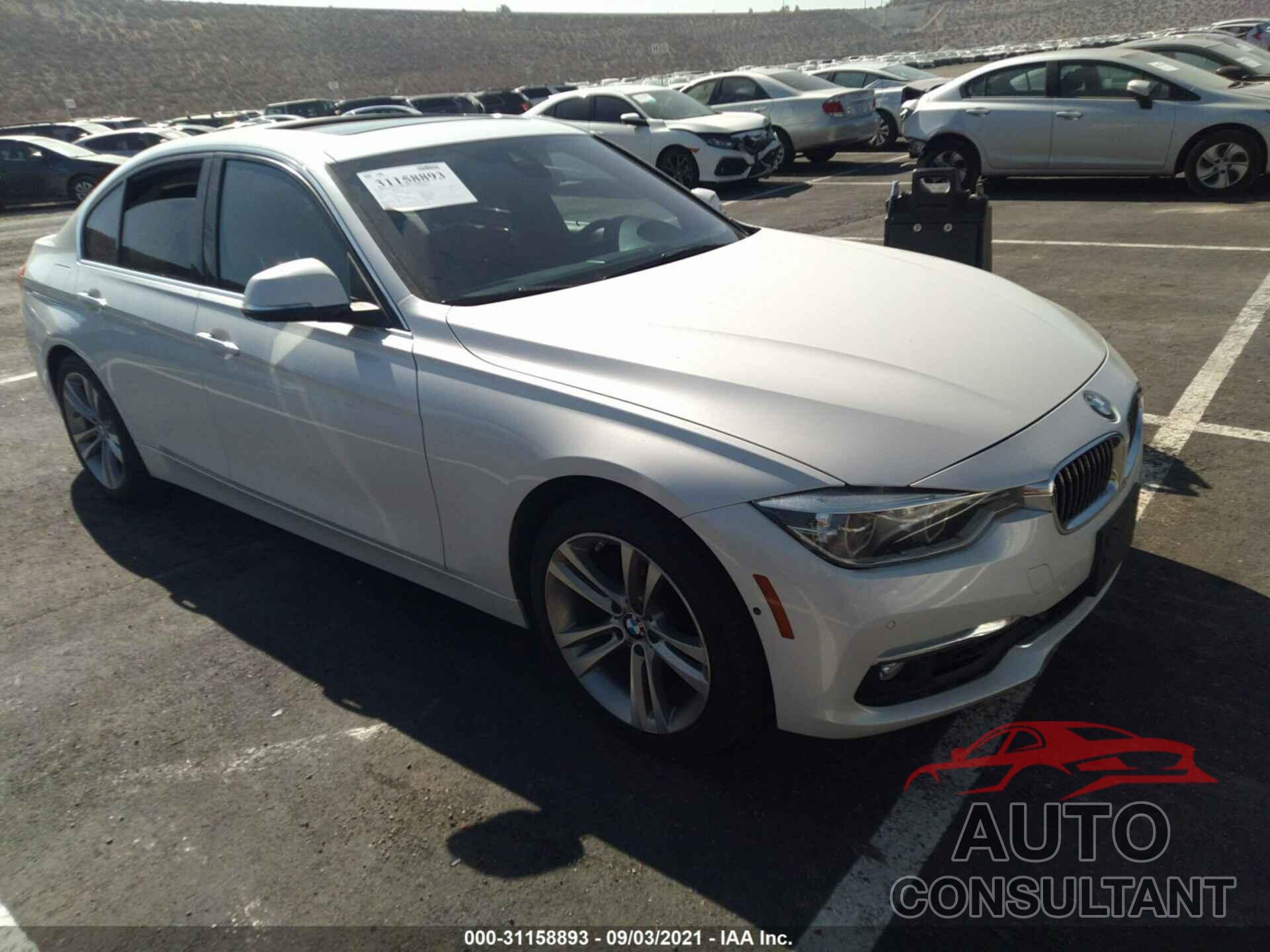 BMW 3 SERIES 2016 - WBA8E9G58GNT47564