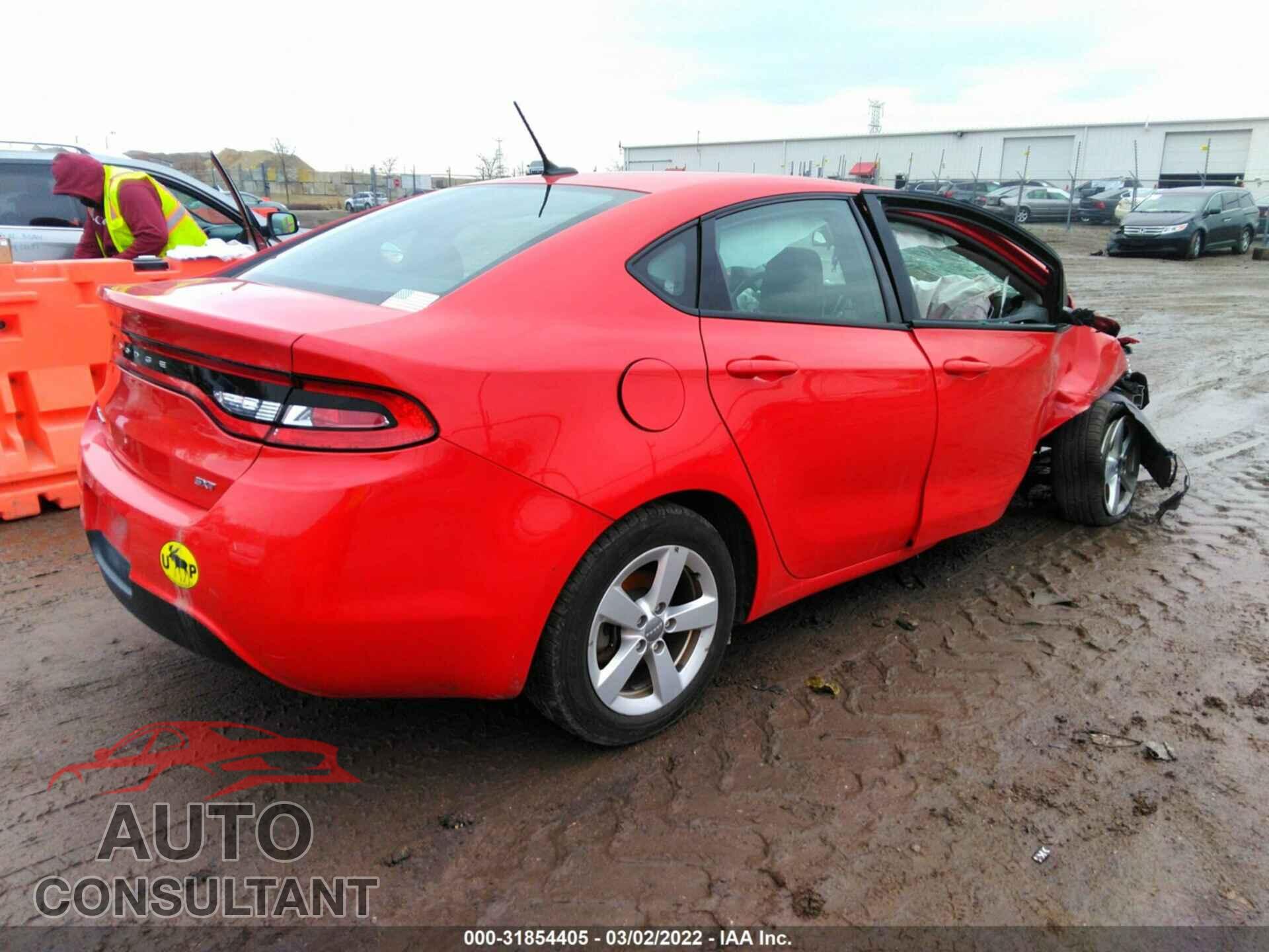 DODGE DART 2016 - 1C3CDFBB3GD766542