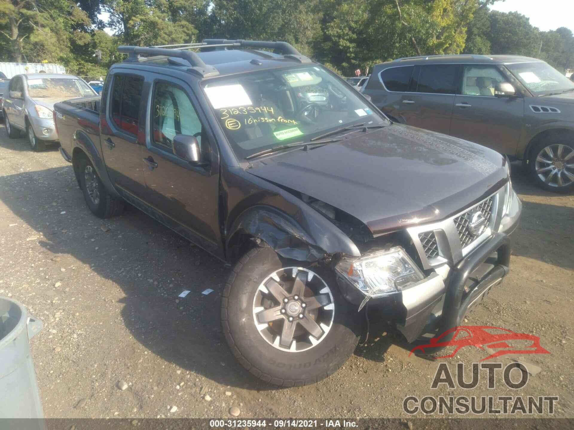 NISSAN FRONTIER 2016 - 1N6AD0EVXGN765255