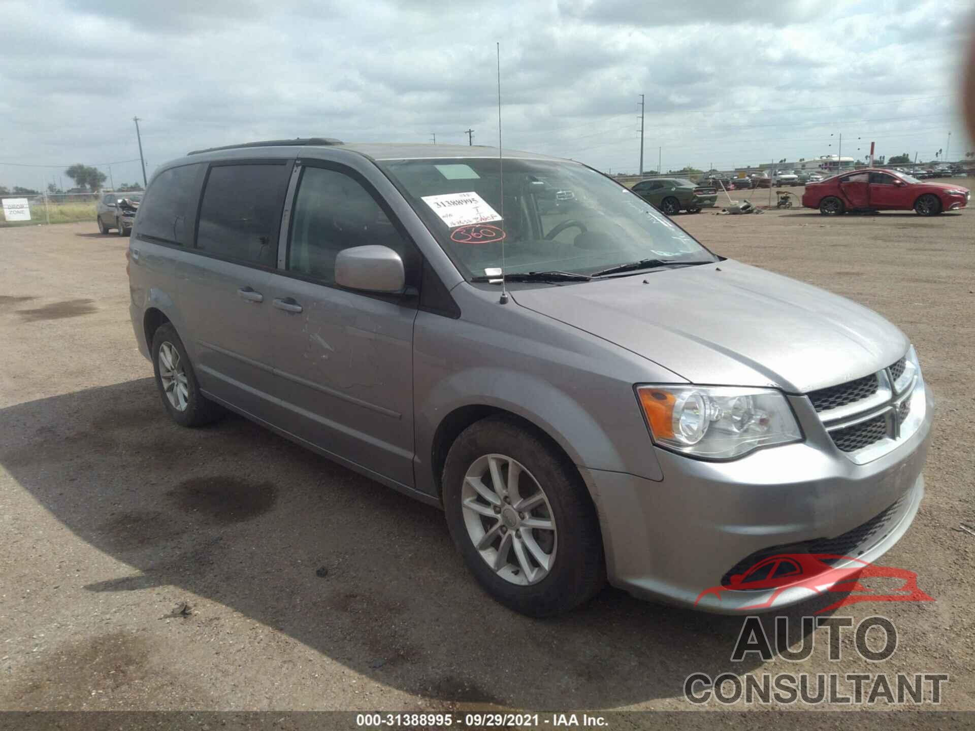 DODGE GRAND CARAVAN 2016 - 2C4RDGCGXGR169102