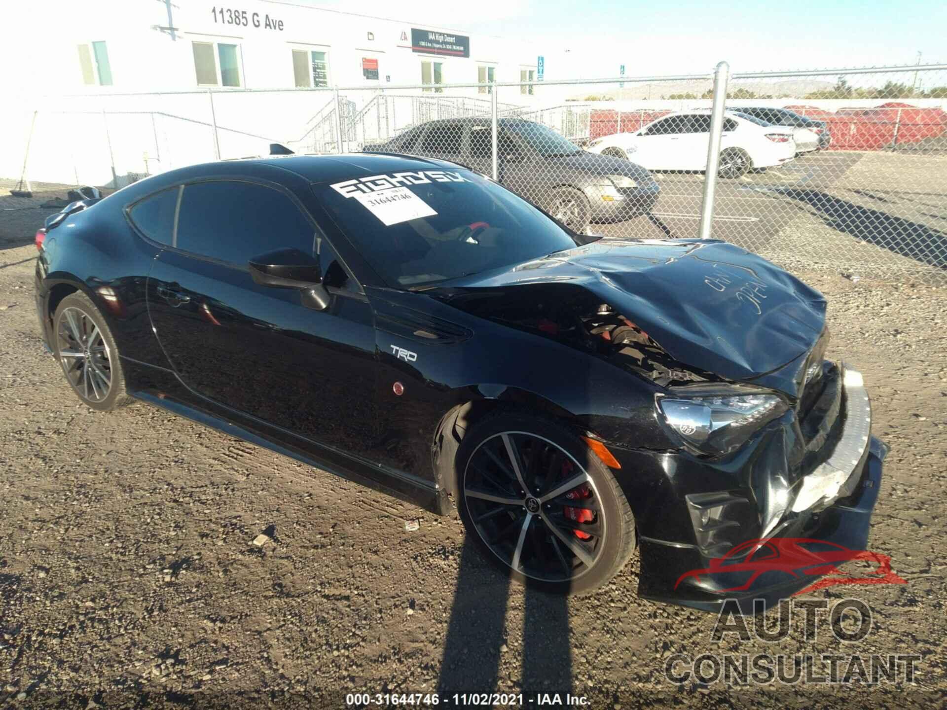 TOYOTA 86 2019 - JF1ZNAE1XK9700516