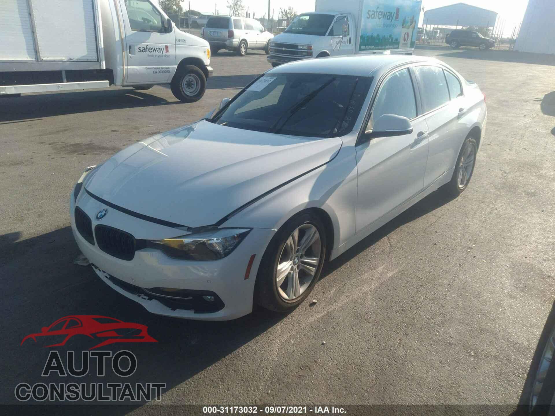 BMW 3 SERIES 2016 - WBA8E9G56GNT43383