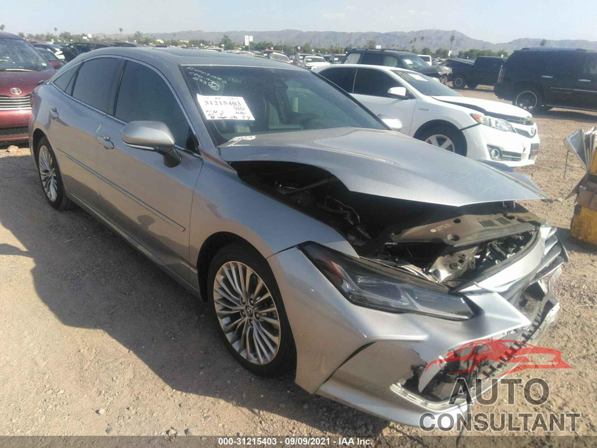 TOYOTA AVALON 2019 - 4T1BZ1FB9KU024334