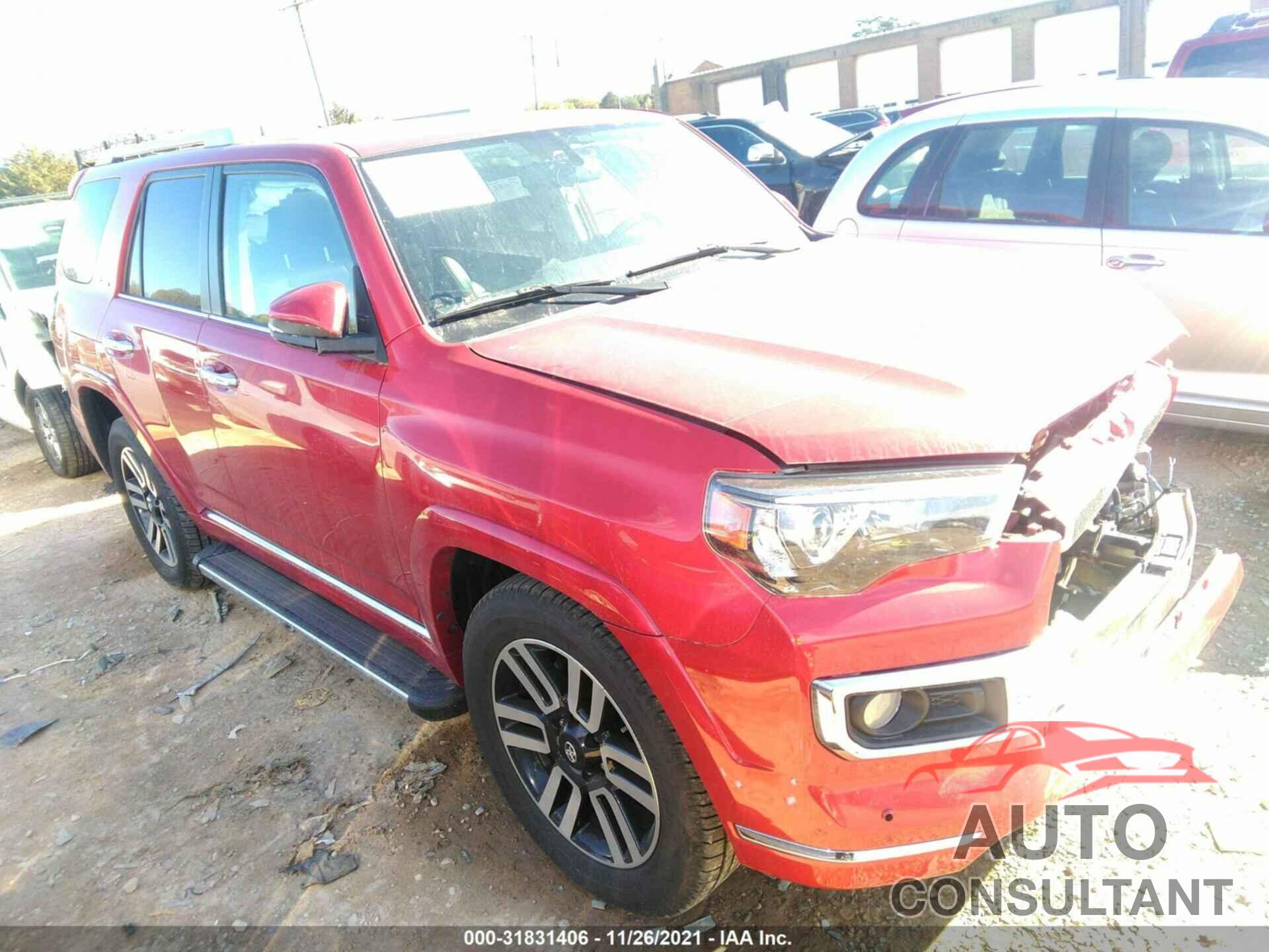 TOYOTA 4RUNNER 2016 - JTEZU5JR4G5138610