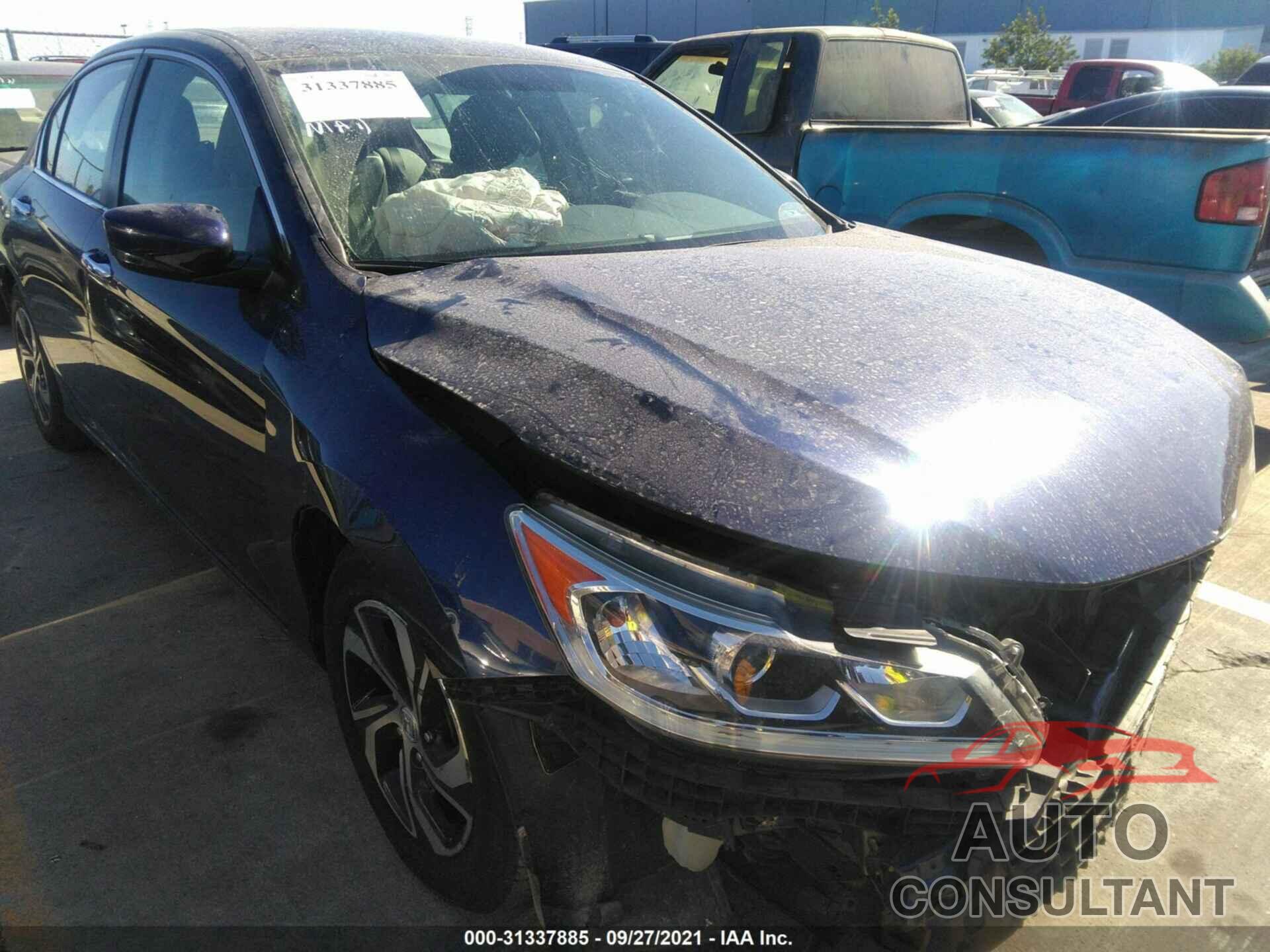 HONDA ACCORD SEDAN 2017 - 1HGCR2F3XHA294188