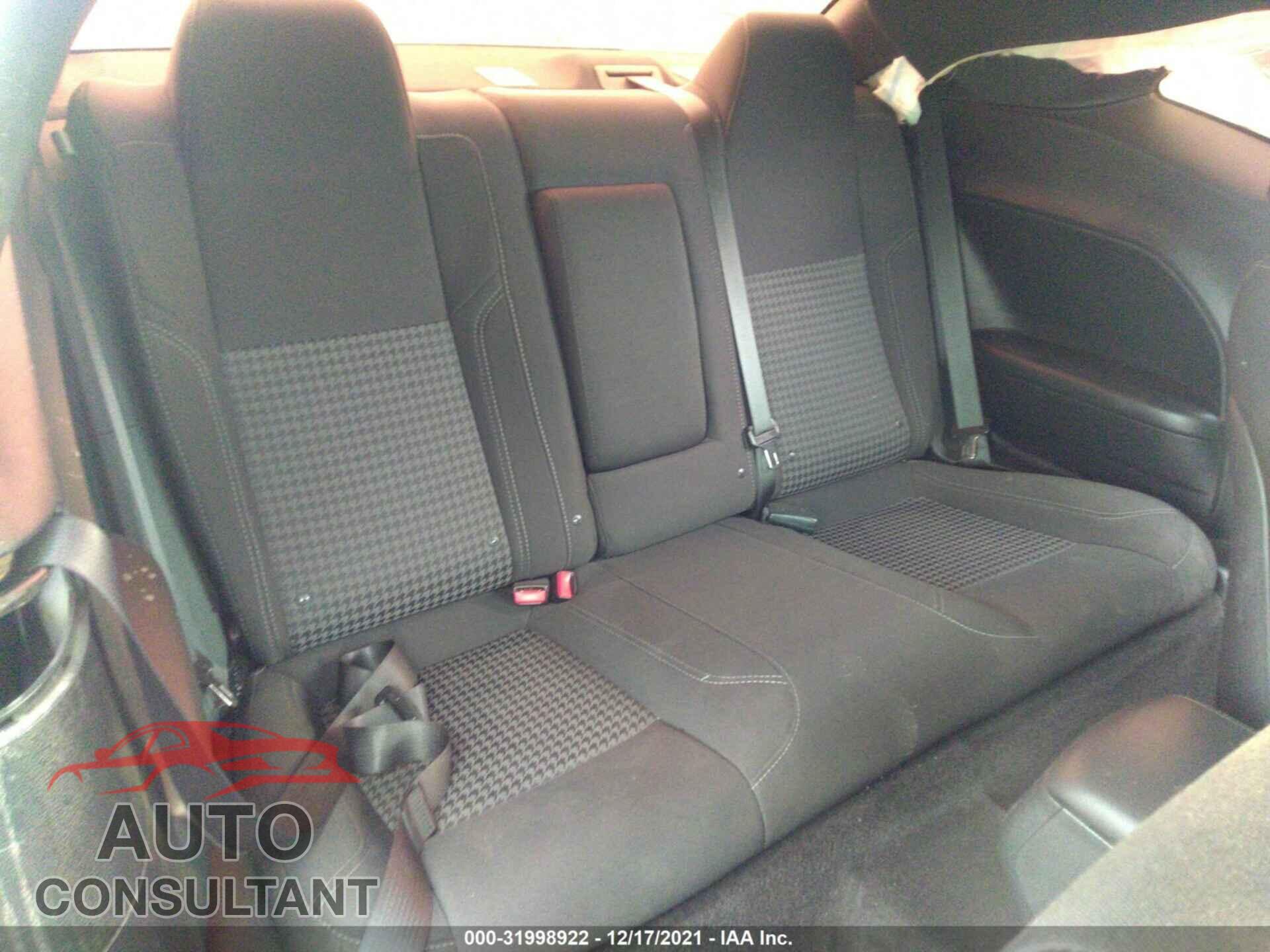 DODGE CHALLENGER 2016 - 2C3CDZAG2GH213477