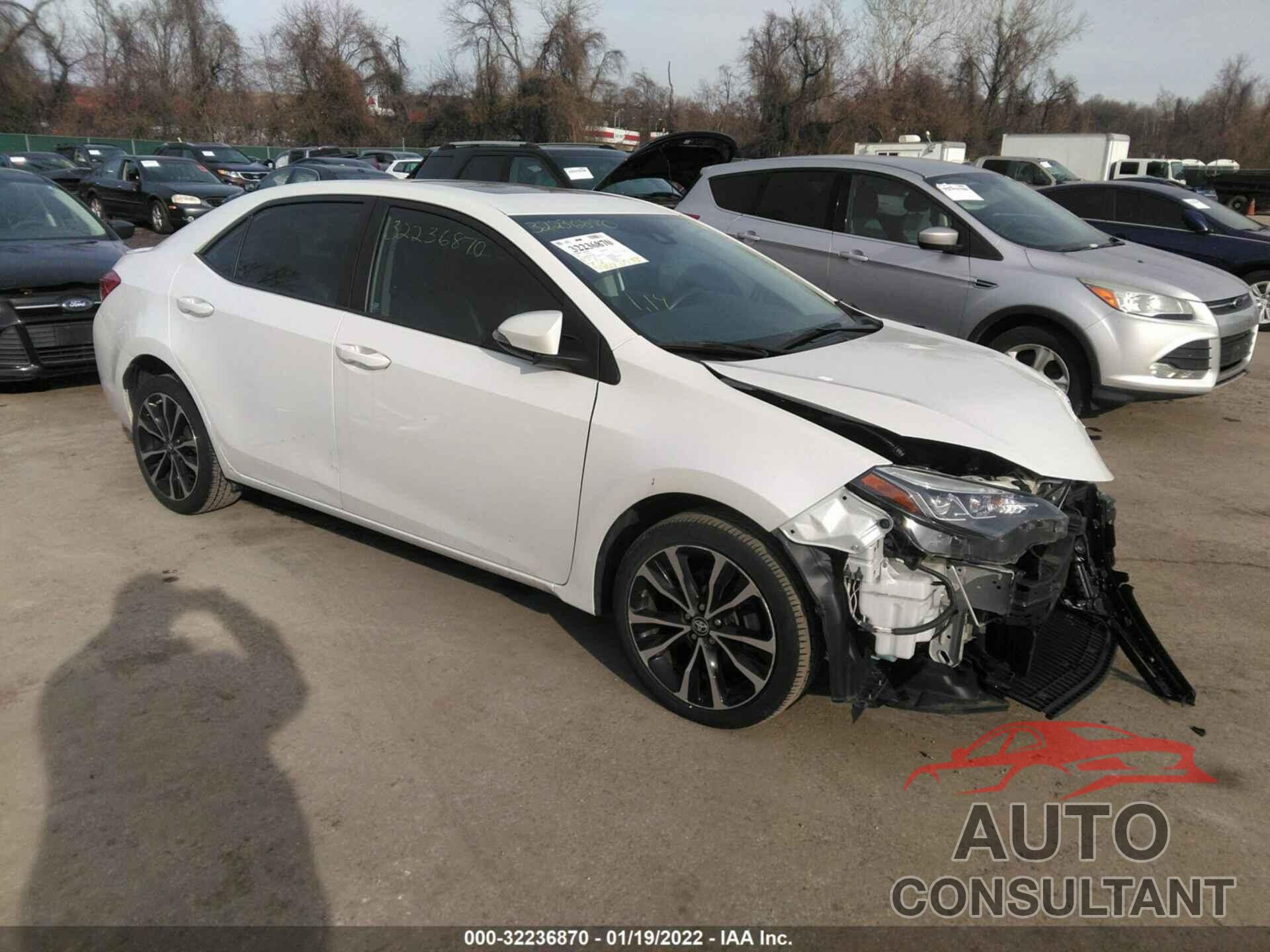 TOYOTA COROLLA 2017 - 5YFBURHE6HP734404