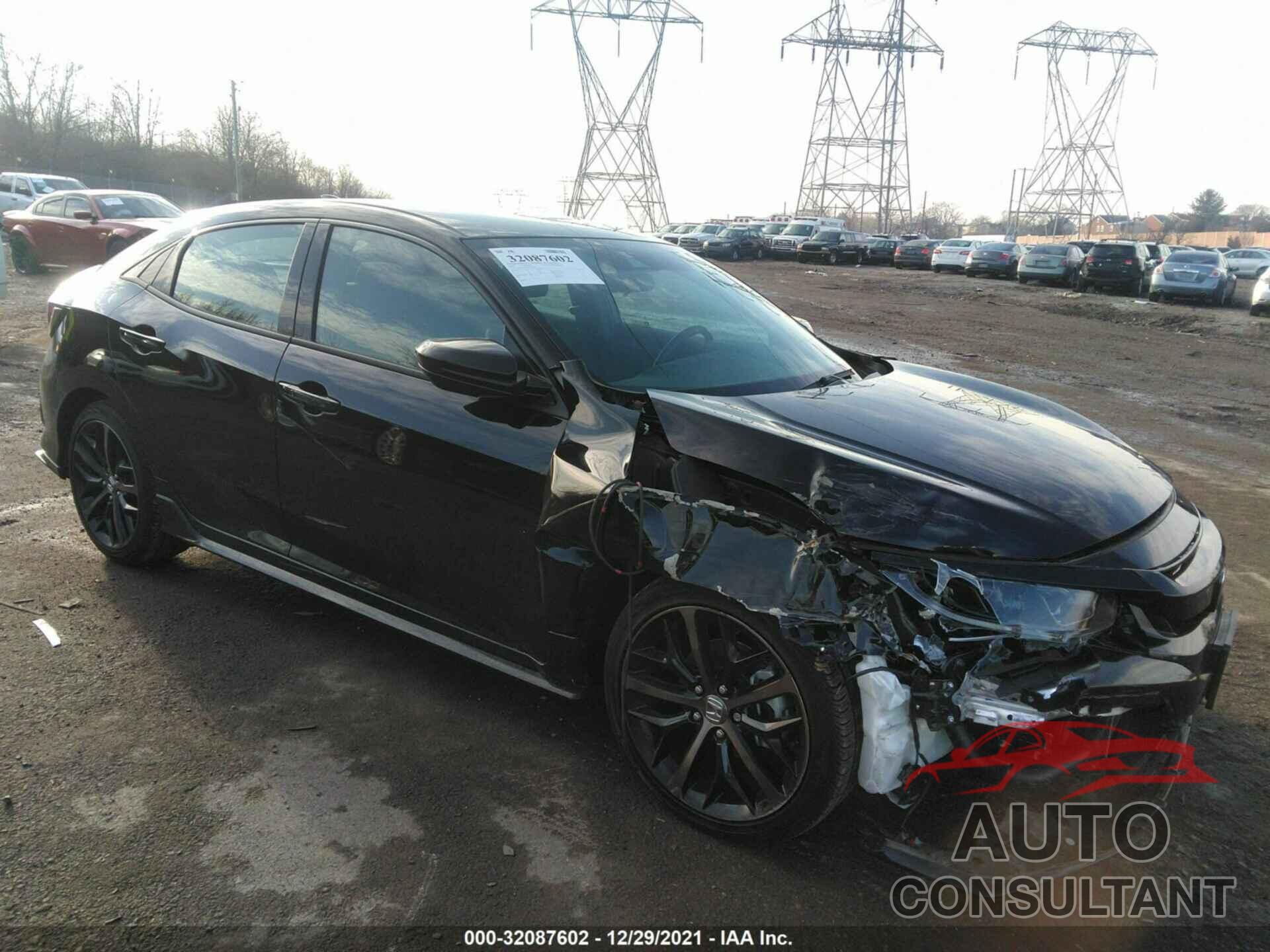 HONDA CIVIC HATCHBACK 2021 - SHHFK7H42MU408543