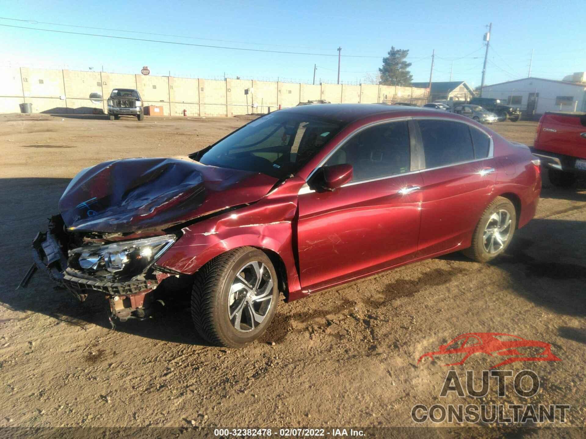 HONDA ACCORD SEDAN 2017 - 1HGCR2F35HA275581