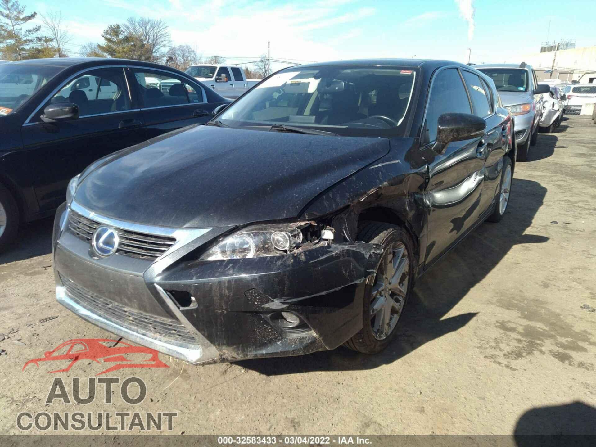 LEXUS CT 2017 - JTHKD5BH0H2302285