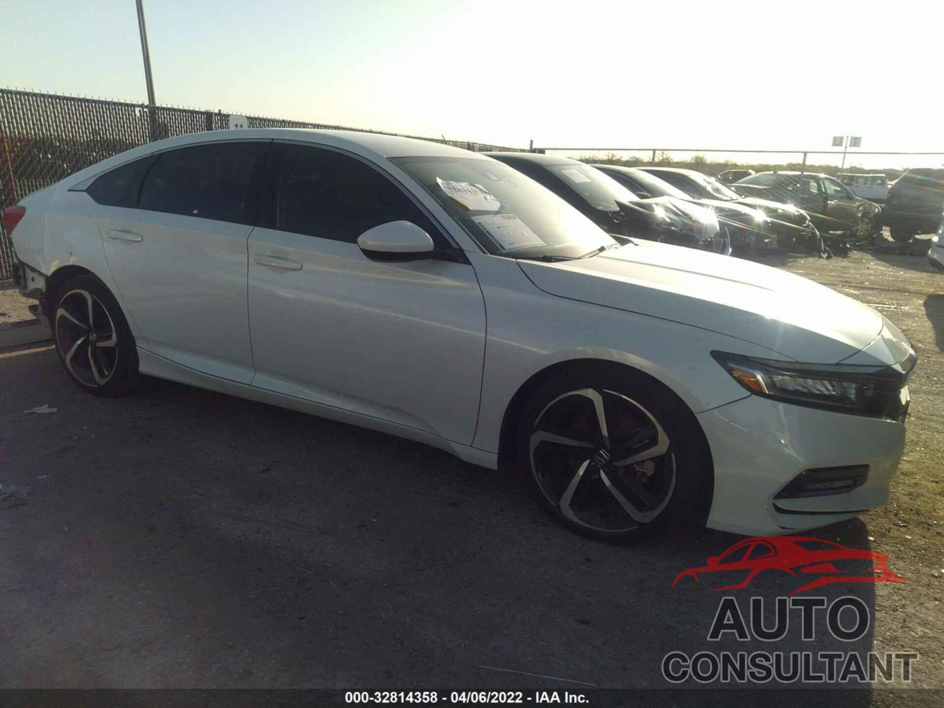 HONDA ACCORD SEDAN 2018 - 1HGCV1F39JA150045