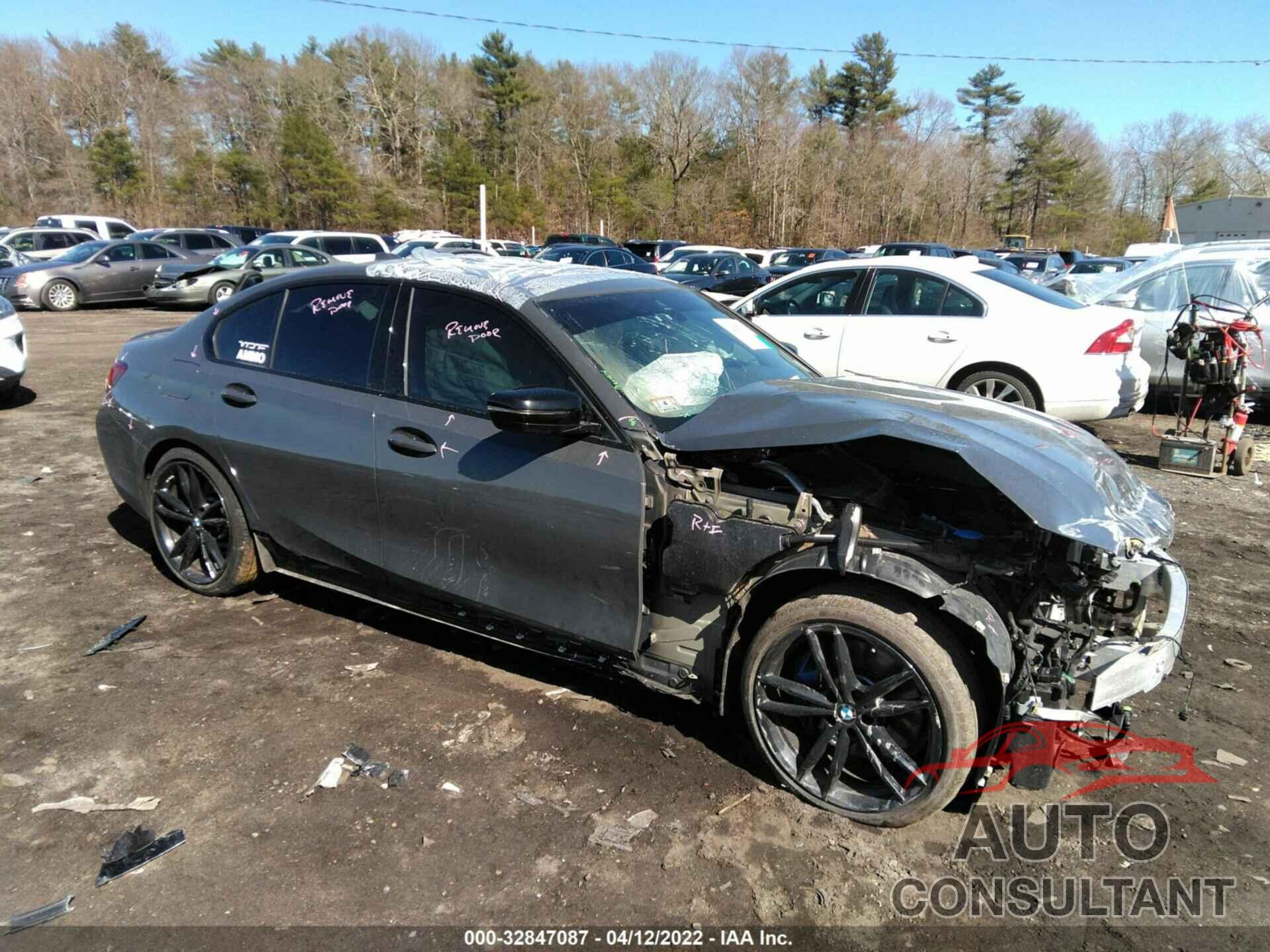 BMW 3 SERIES 2021 - WBA5U9C00MFL10076