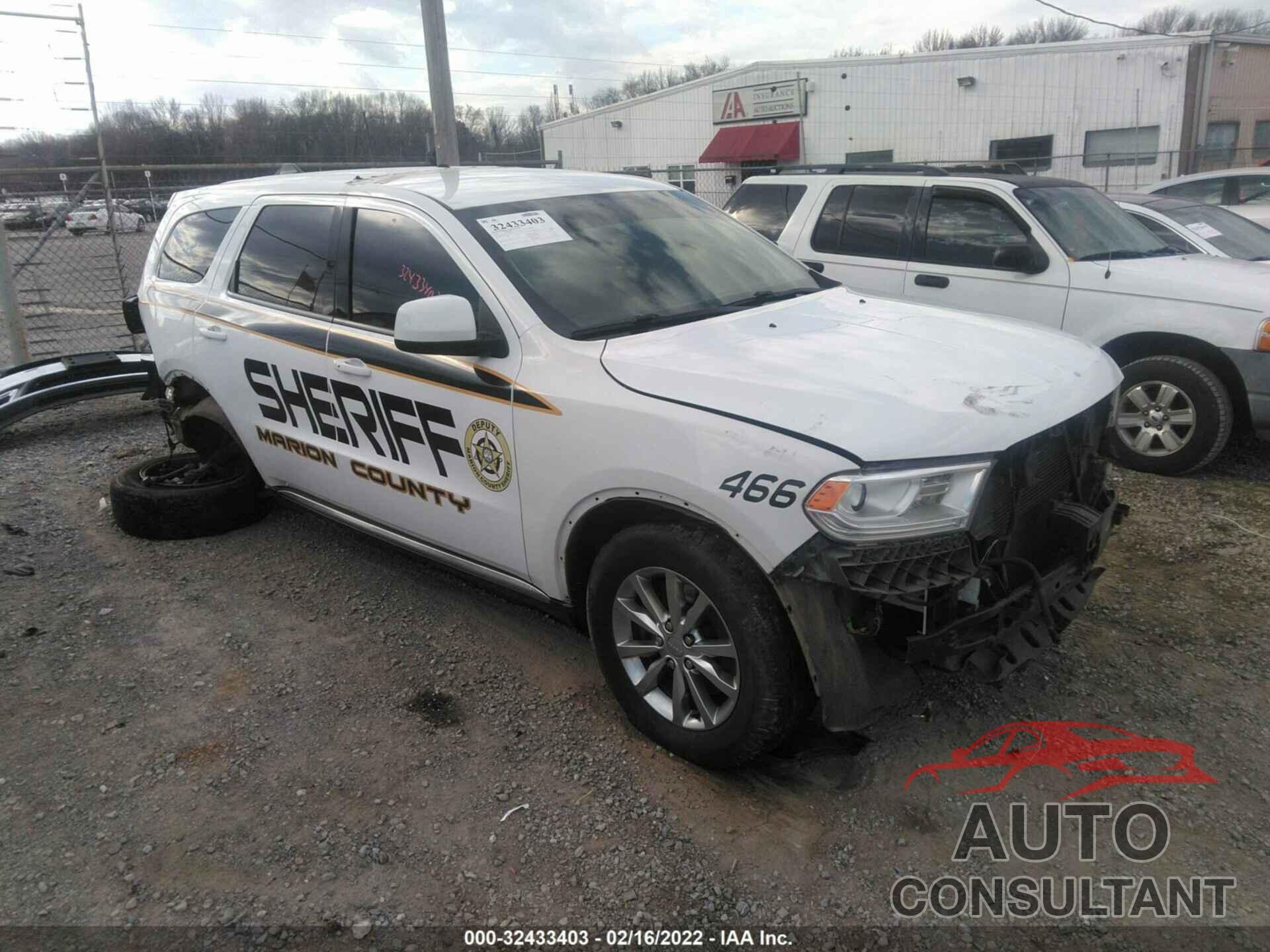 DODGE DURANGO 2018 - 1C4RDJFG5JC496466