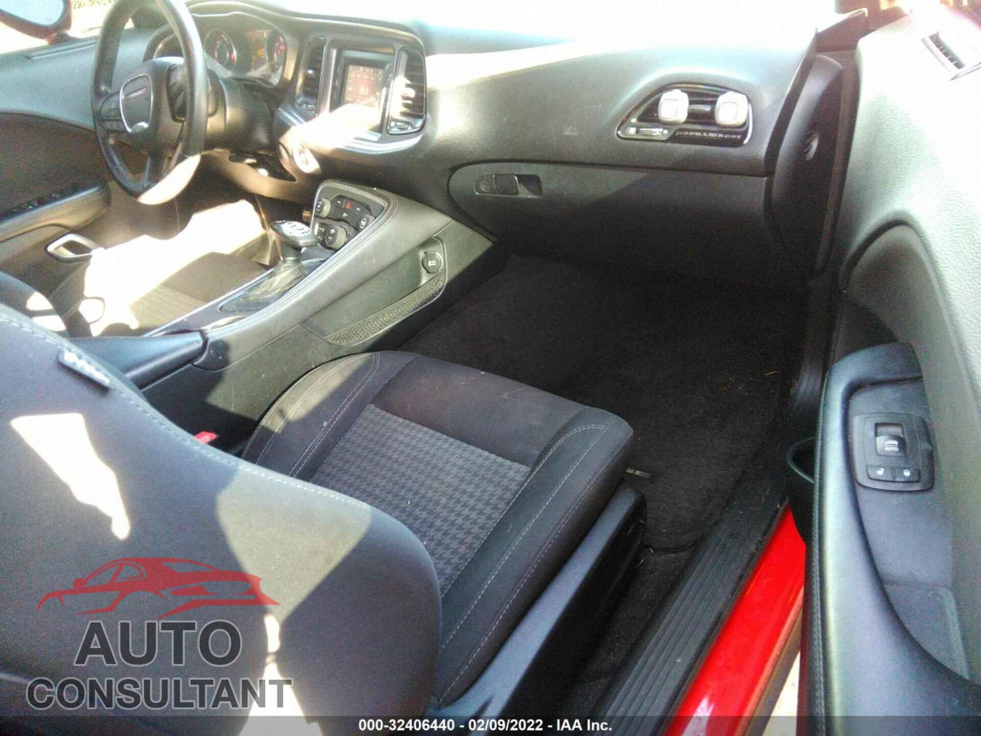 DODGE CHALLENGER 2016 - 2C3CDZAG9GH184351