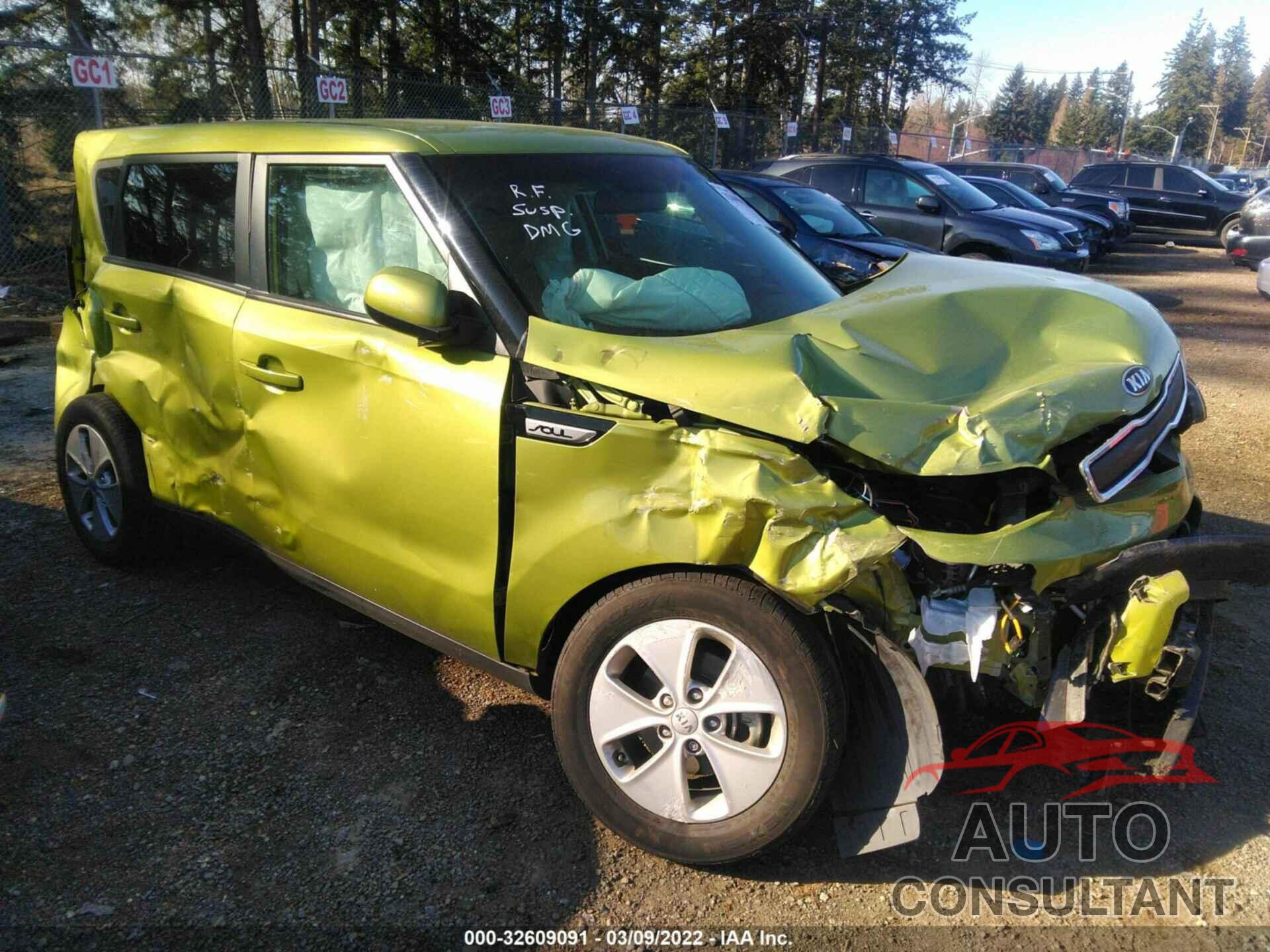 KIA SOUL 2016 - KNDJN2A22G7846973