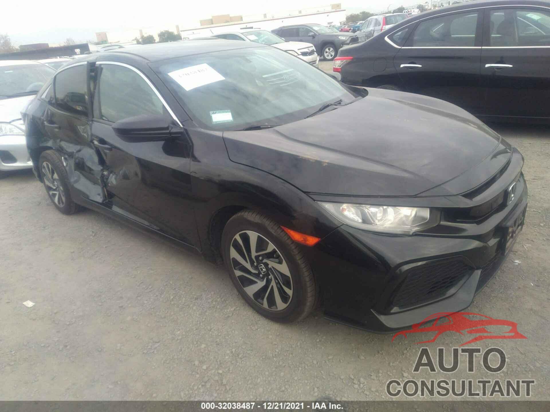 HONDA CIVIC HATCHBACK 2018 - SHHFK7H26JU414761