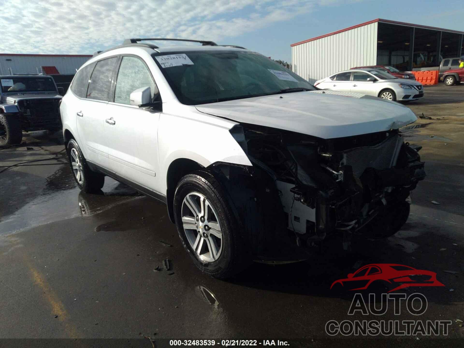 CHEVROLET TRAVERSE 2016 - 1GNKRHKD6GJ130101