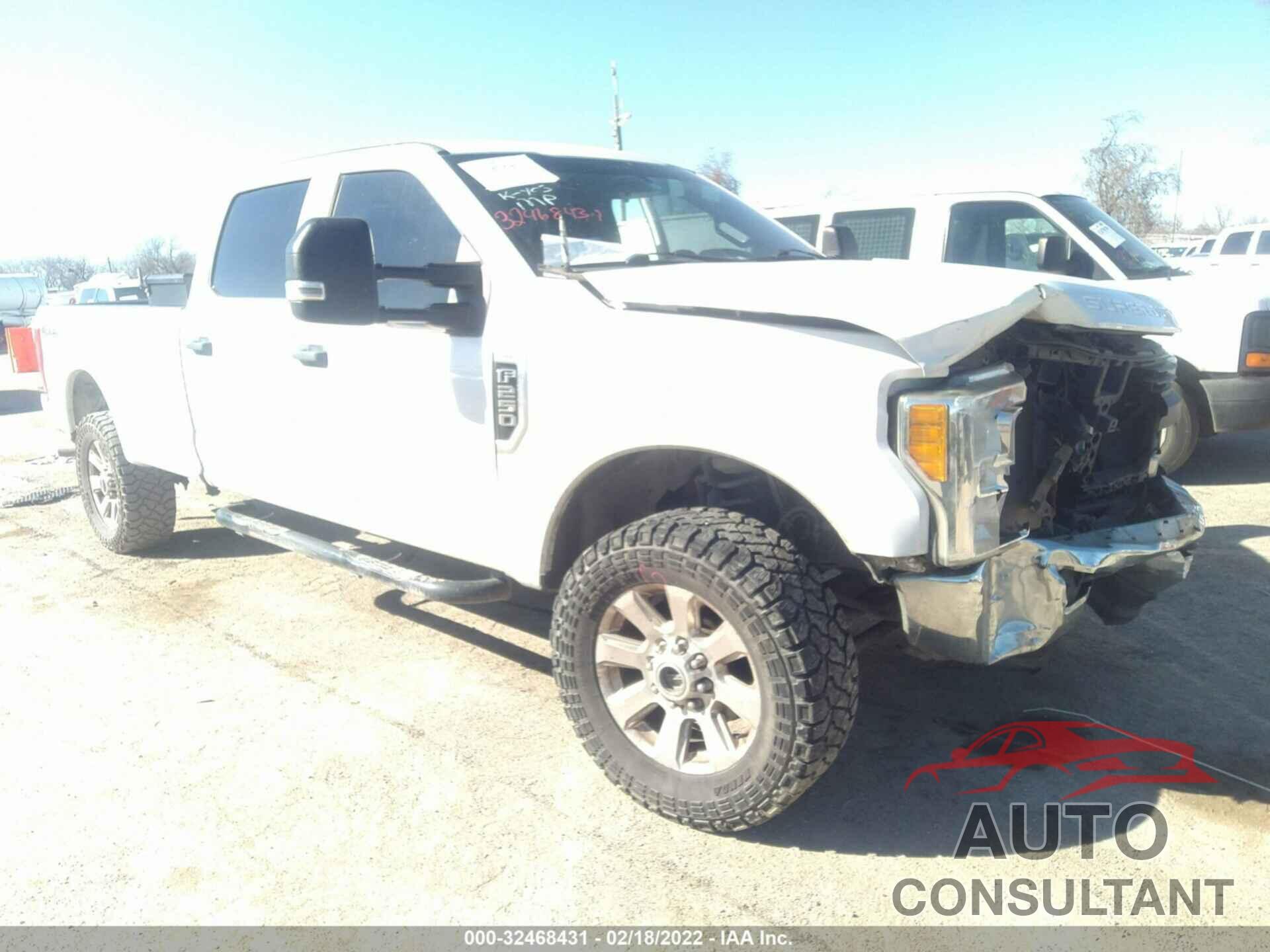 FORD SUPER DUTY F-250 SRW 2017 - 1FT7W2B63HEB75609