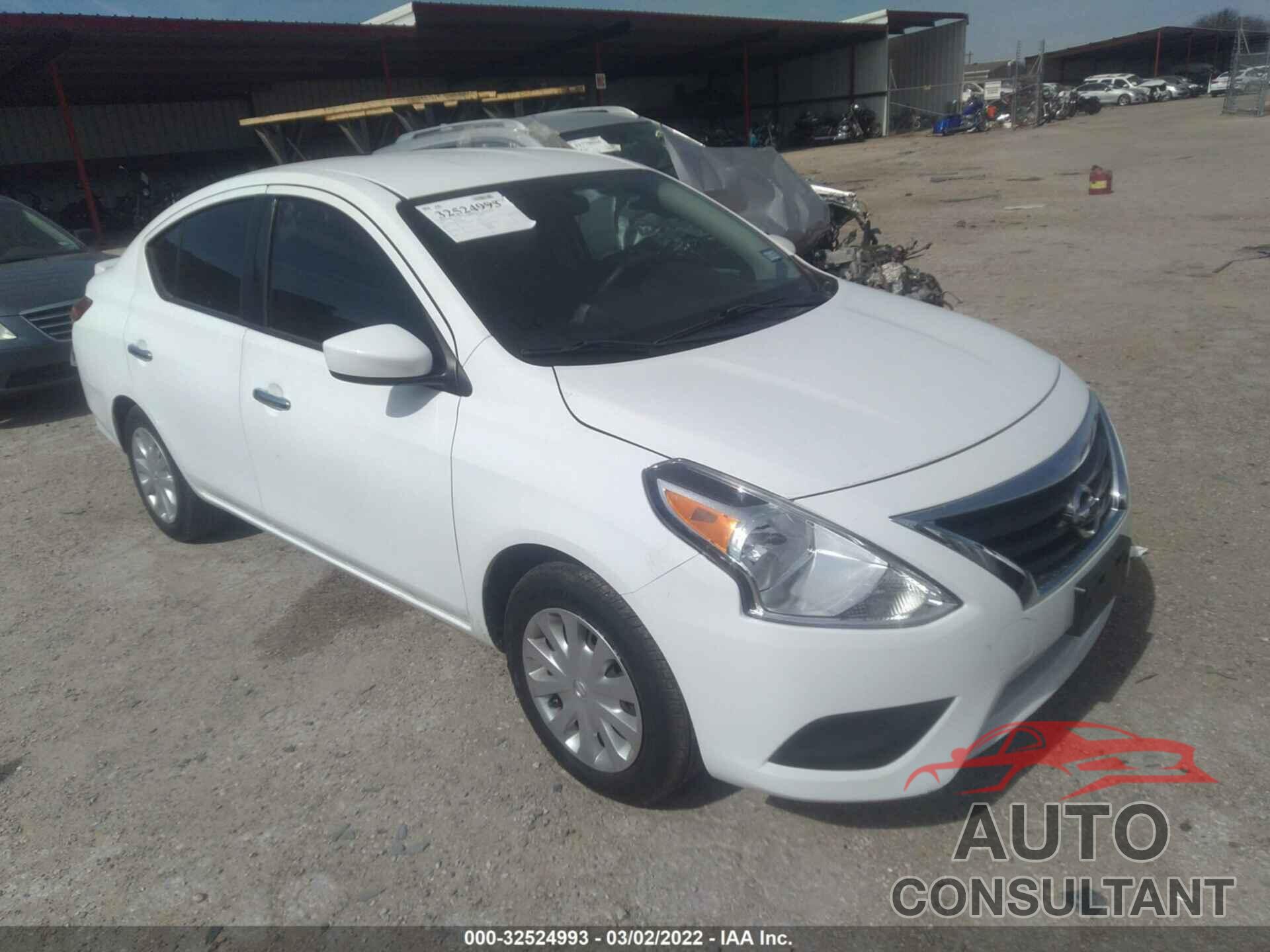 NISSAN VERSA 2016 - 3N1CN7AP5GL809271
