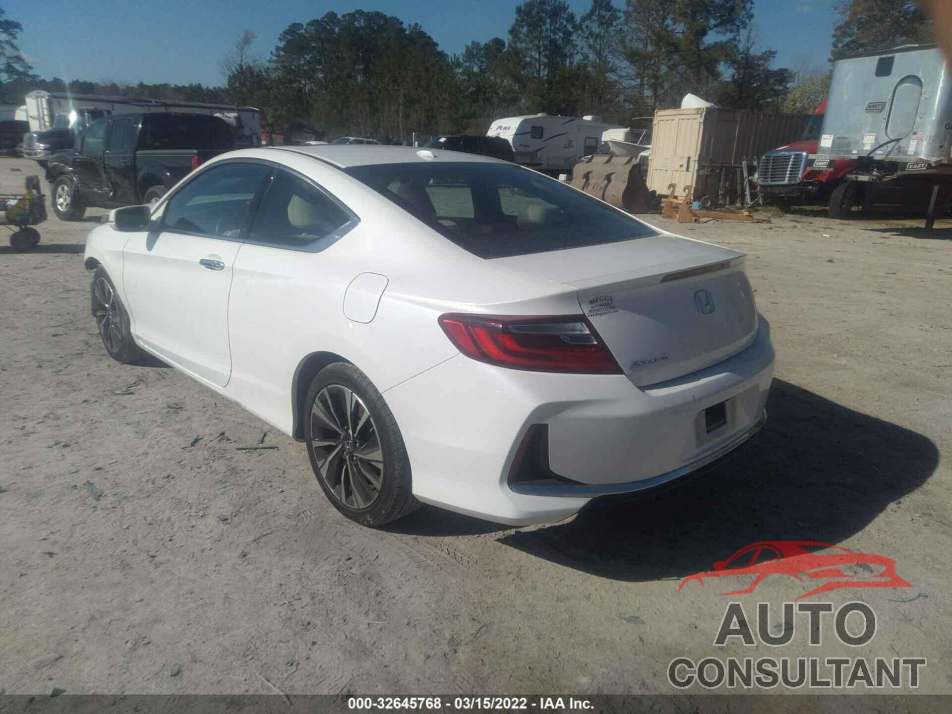 HONDA ACCORD COUPE 2016 - 1HGCT1B88GA000380