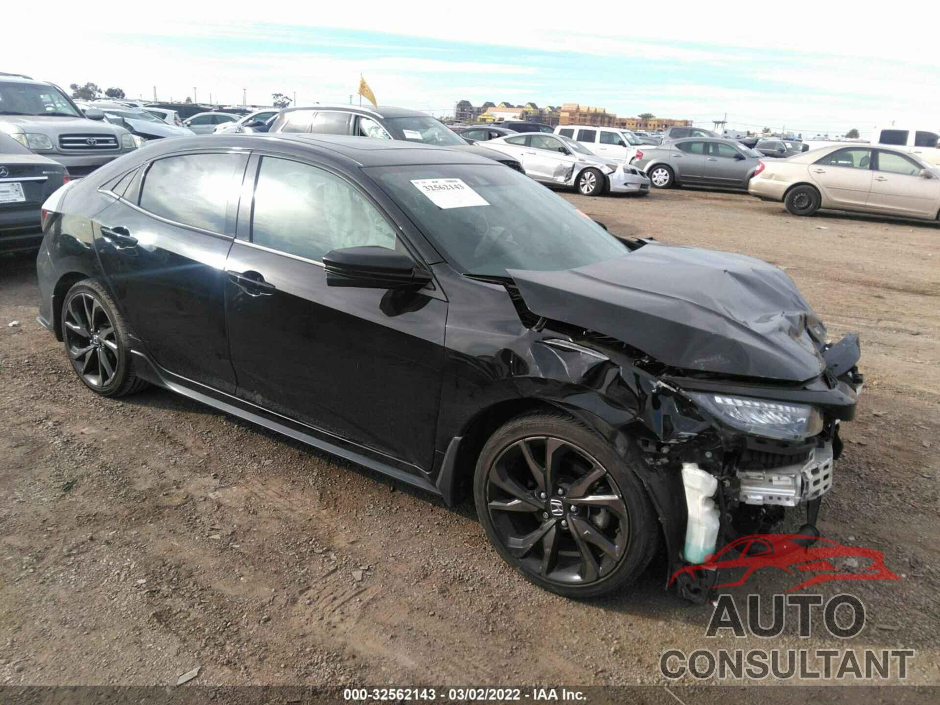 HONDA CIVIC HATCHBACK 2019 - SHHFK7H9XKU416060