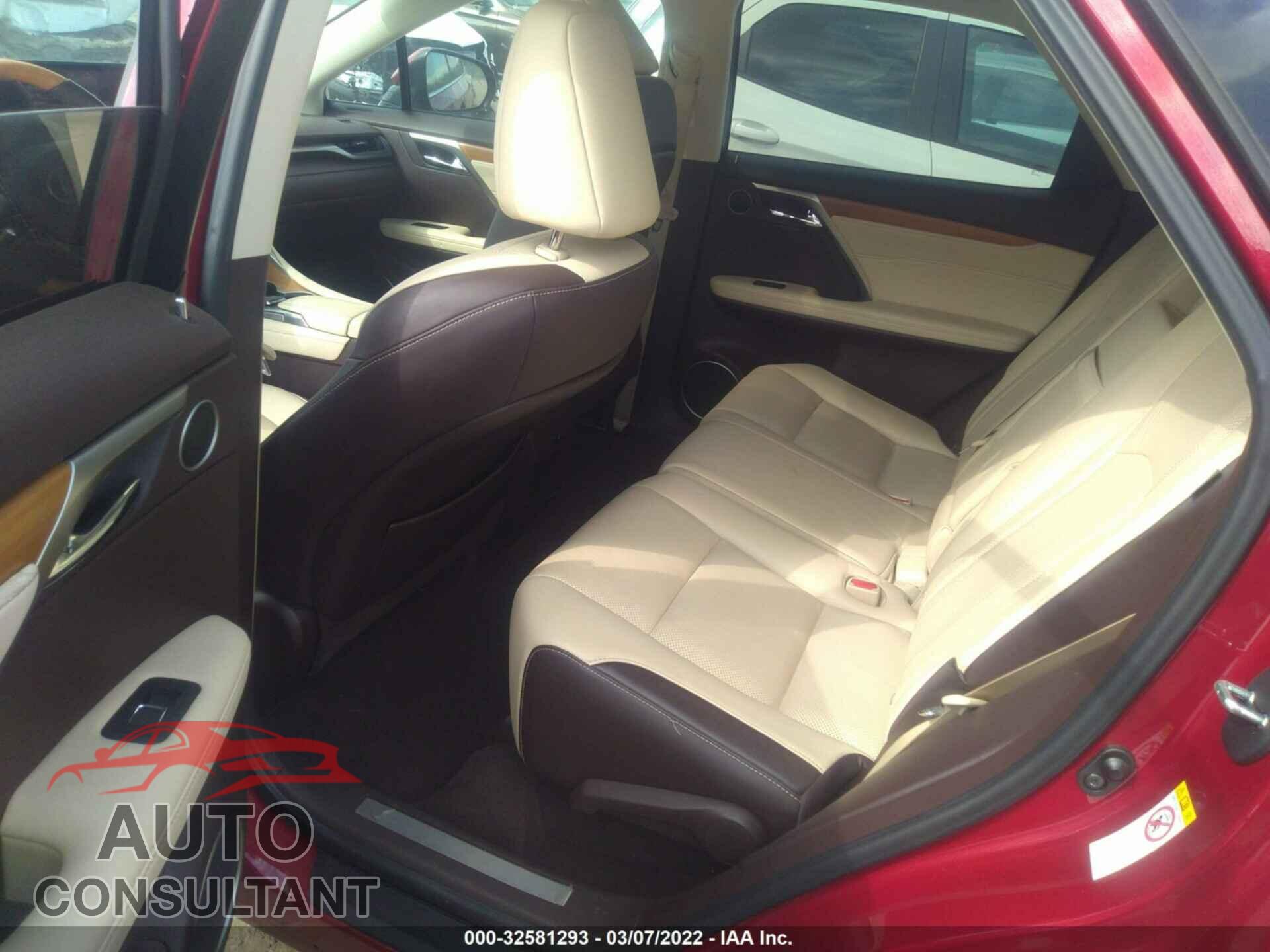 LEXUS RX 2017 - 2T2BGMCA1HC014132