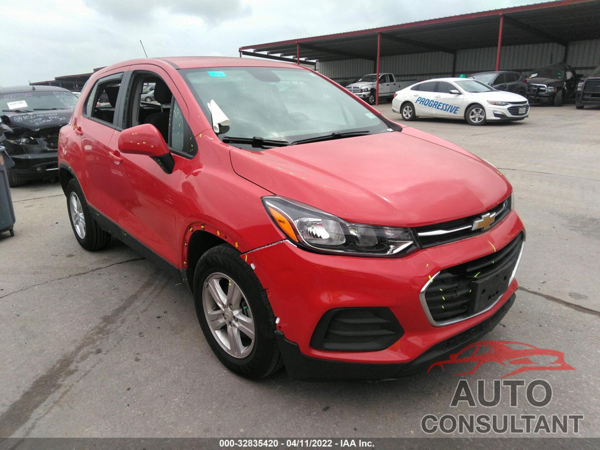 CHEVROLET TRAX 2020 - KL7CJKSB6LB336178