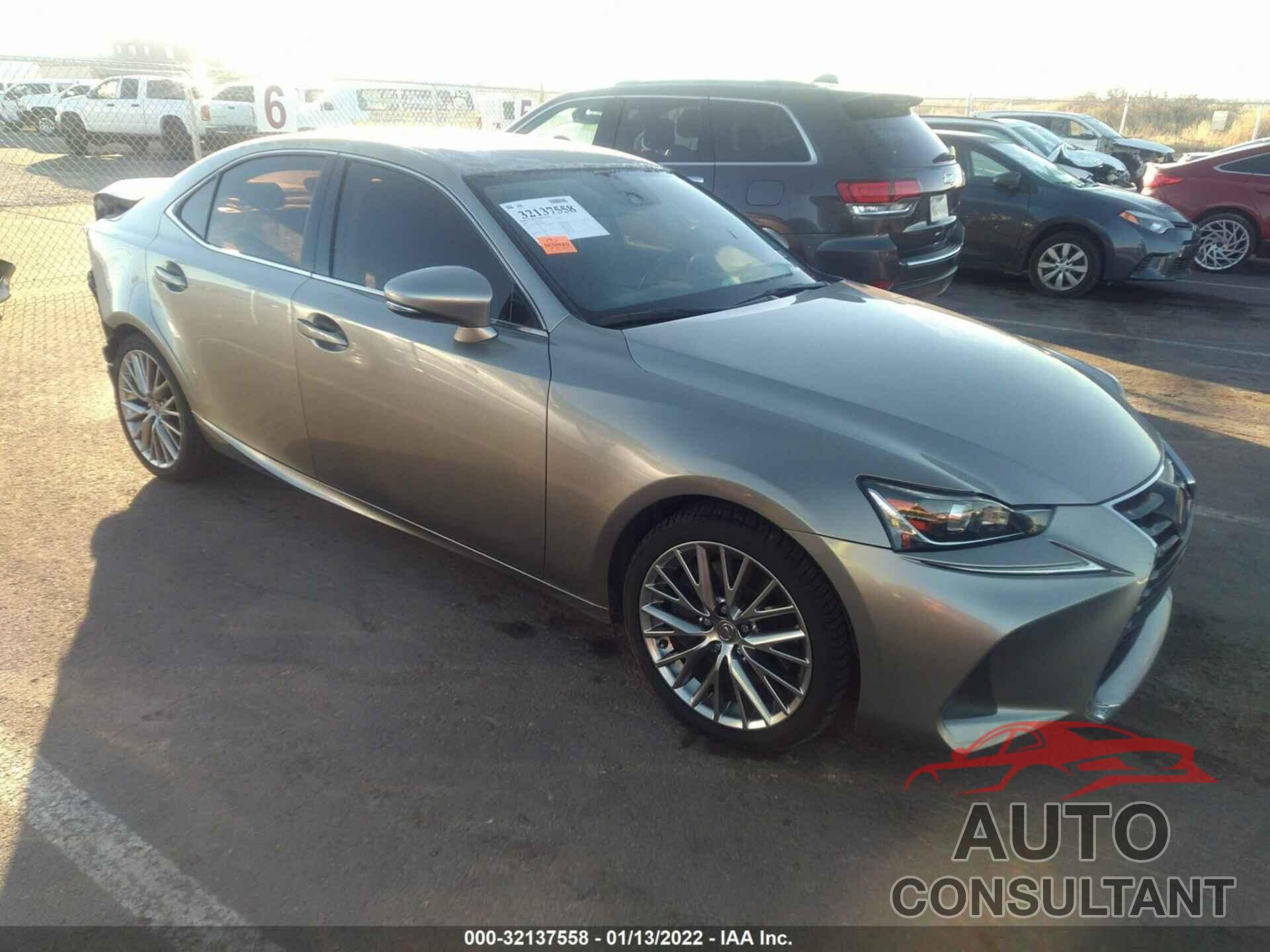 LEXUS IS 2017 - JTHBA1D26H5040068