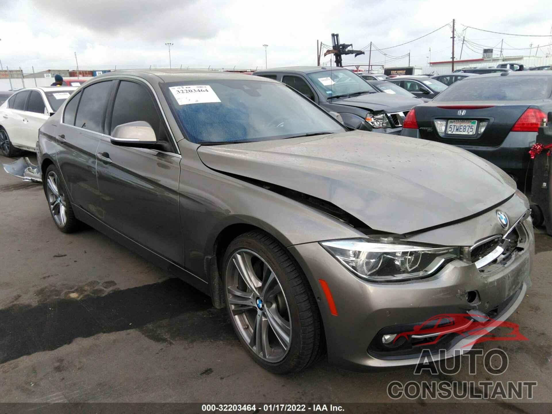 BMW 3 SERIES 2016 - WBA8B3G52GNT92554