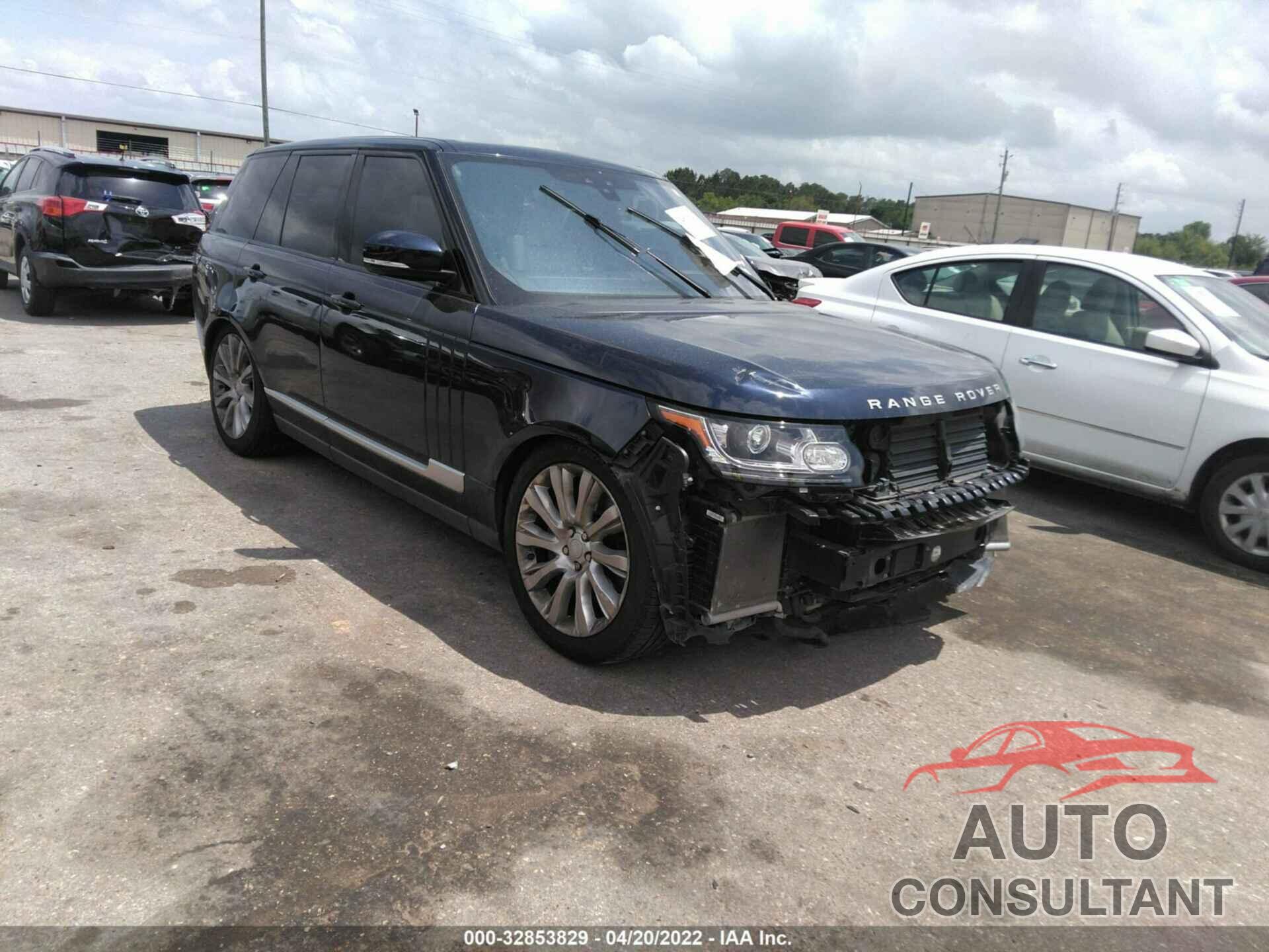 LAND ROVER RANGE ROVER 2017 - SALGS2FV7HA371579