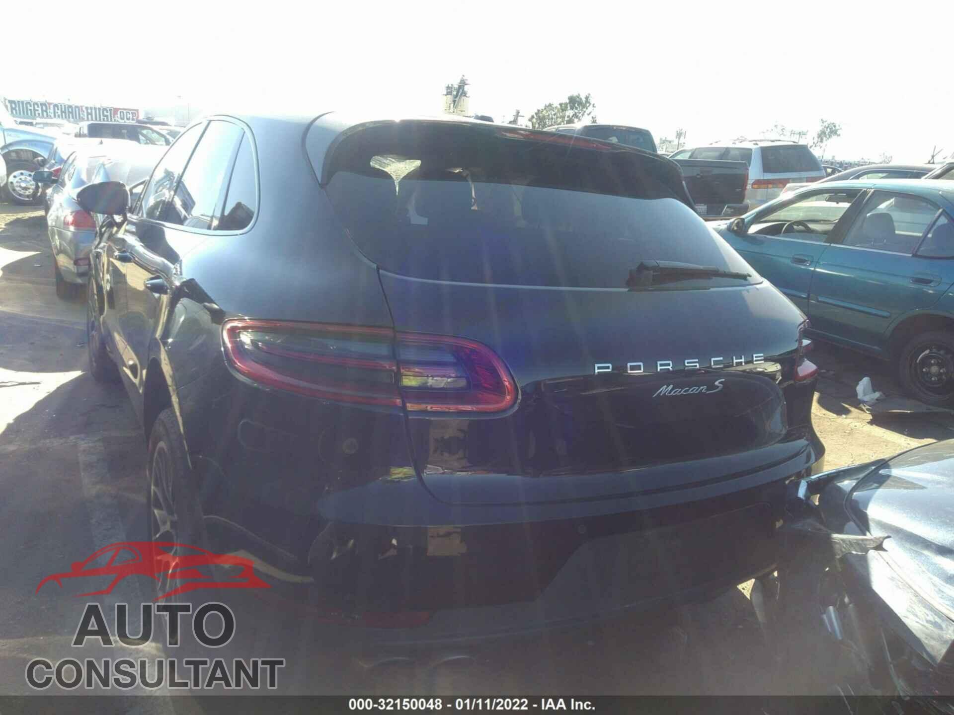 PORSCHE MACAN 2016 - WP1AB2A59GLB48403