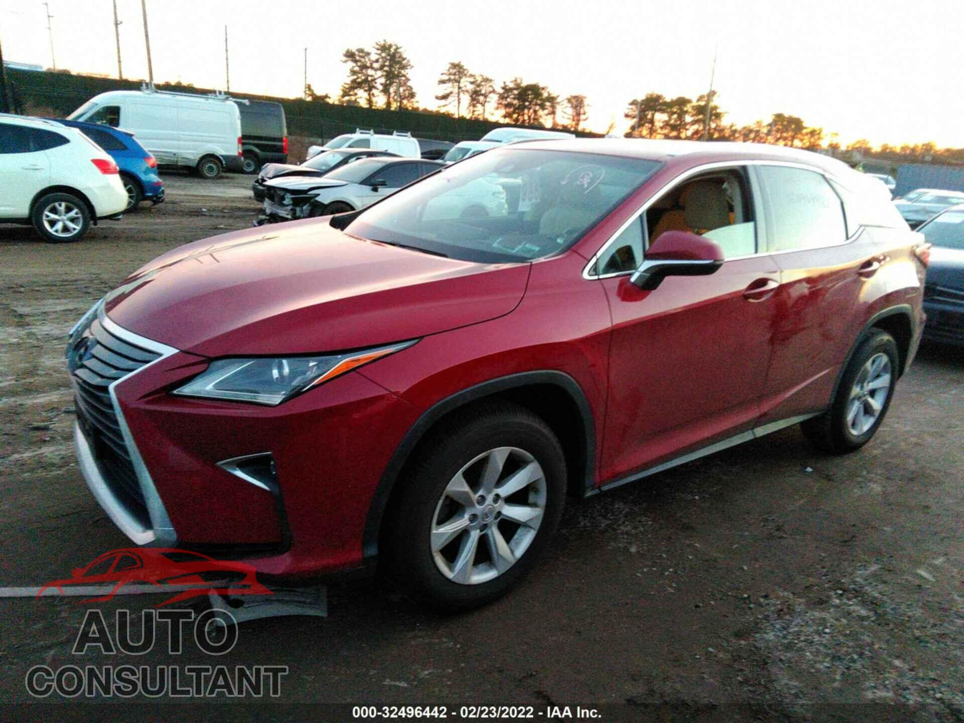 LEXUS RX 2017 - 2T2BZMCA4HC107625