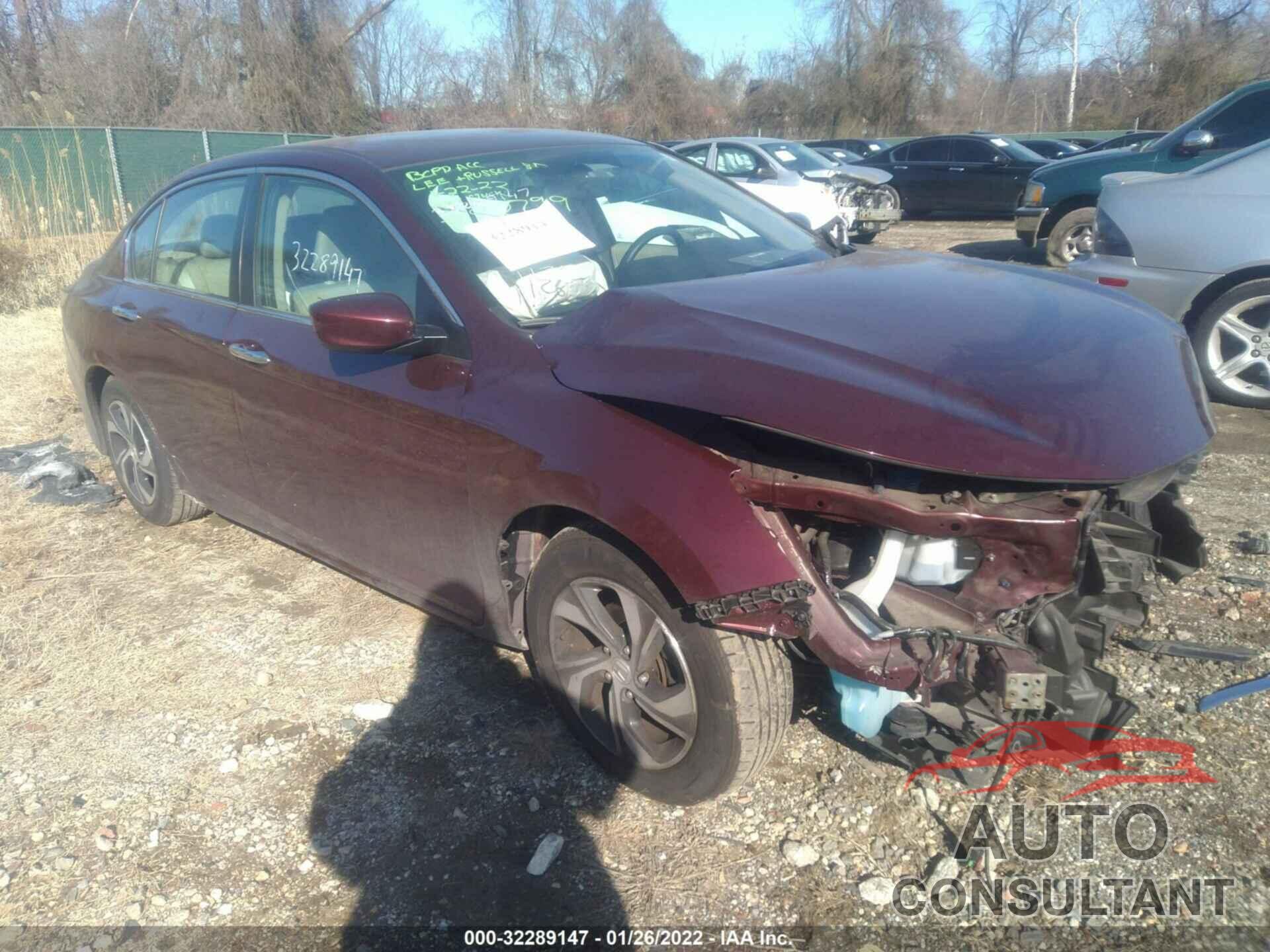 HONDA ACCORD SEDAN 2016 - 1HGCR2F34GA127016