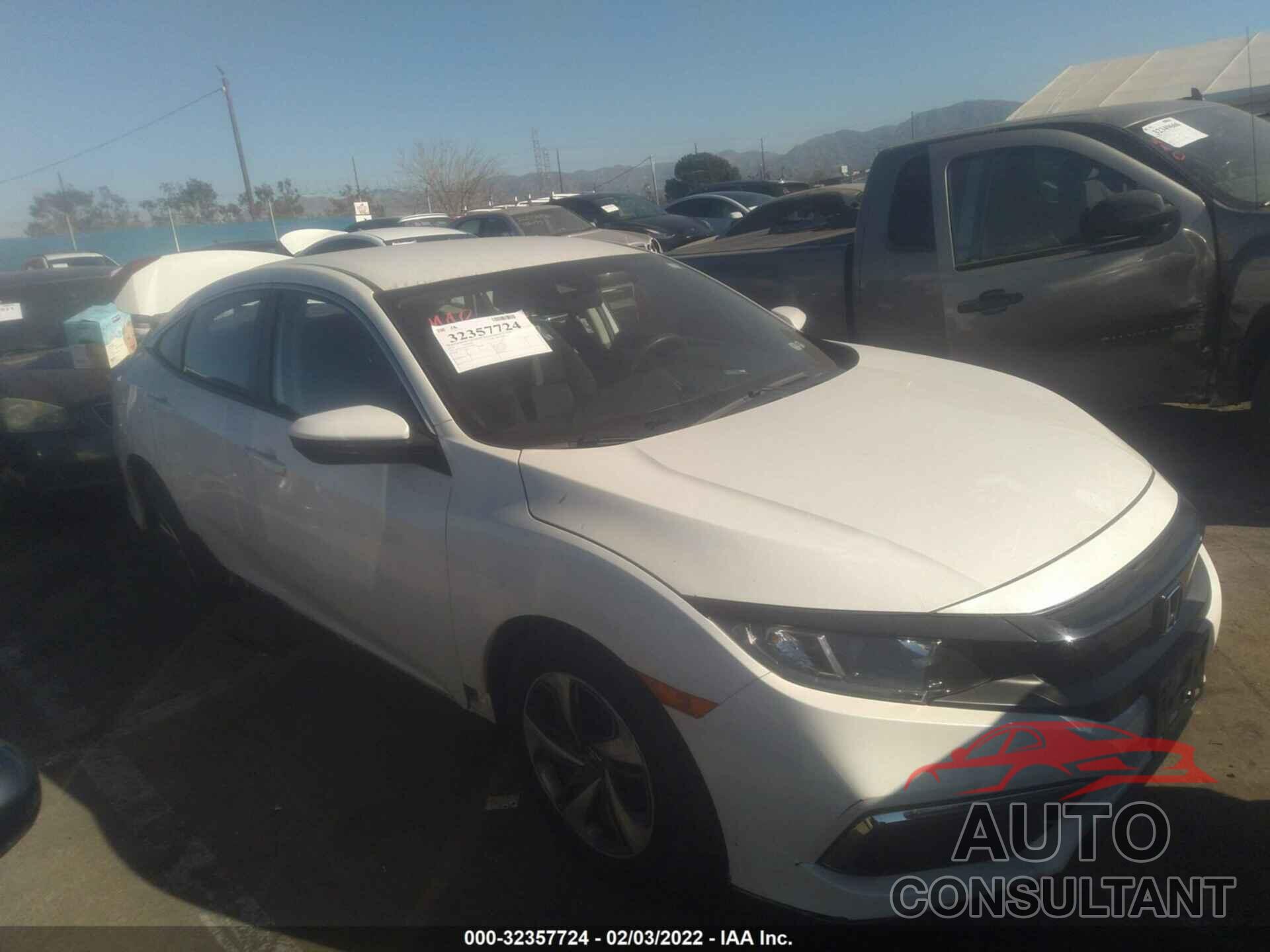 HONDA CIVIC SEDAN 2019 - 19XFC2F66KE204658