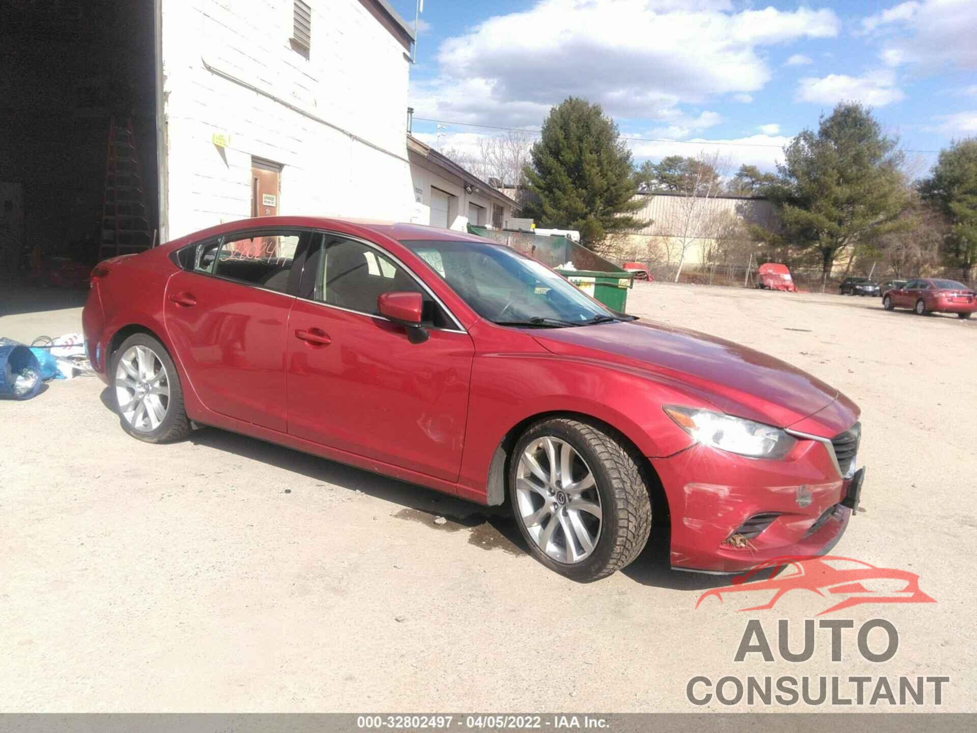 MAZDA MAZDA6 2016 - JM1GJ1V56G1472407