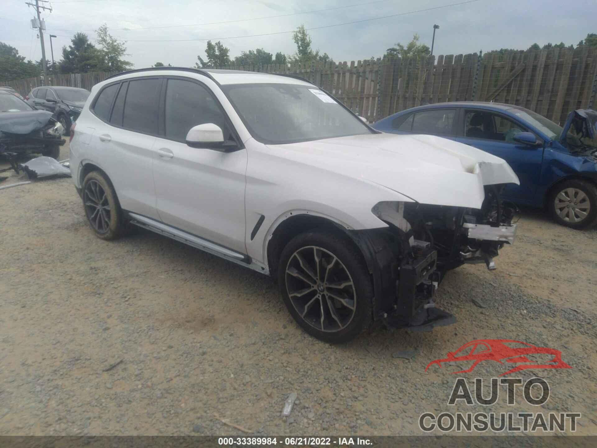 BMW X3 2021 - 5UXTY3C02M9G62247