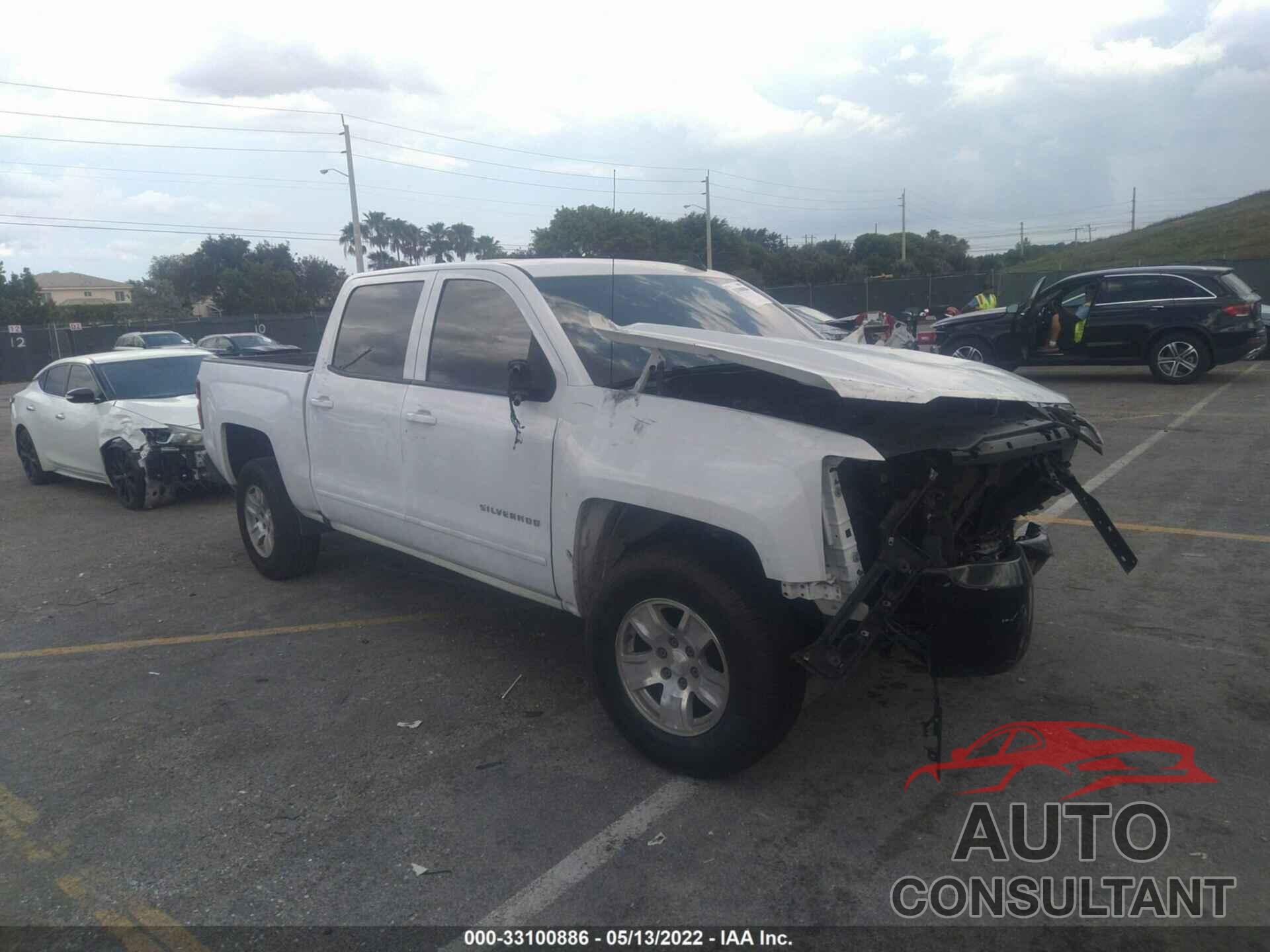 CHEVROLET SILVERADO 1500 2018 - 3GCUCRER0JG418401
