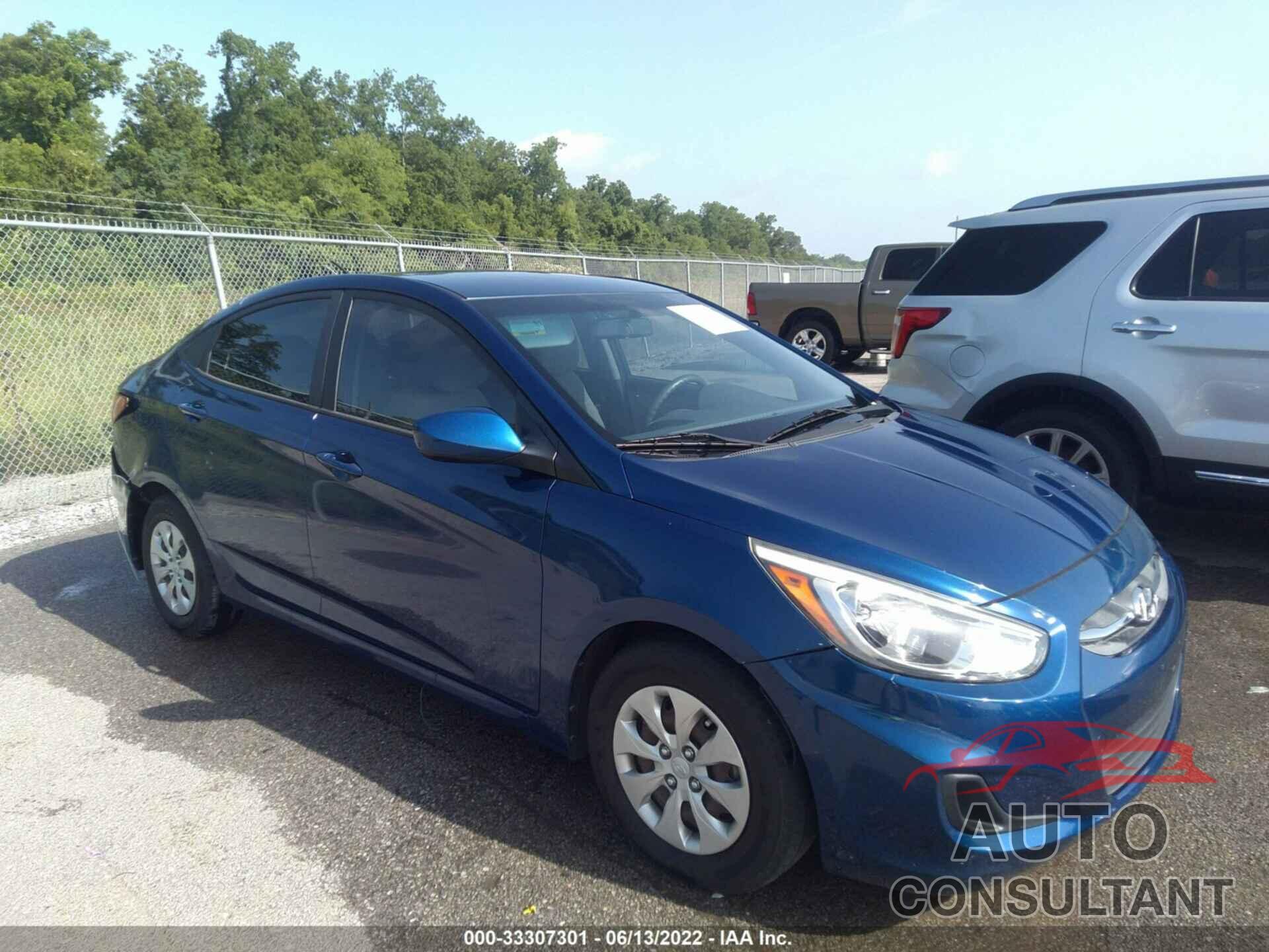 HYUNDAI ACCENT 2016 - KMHCT4AE3GU073903