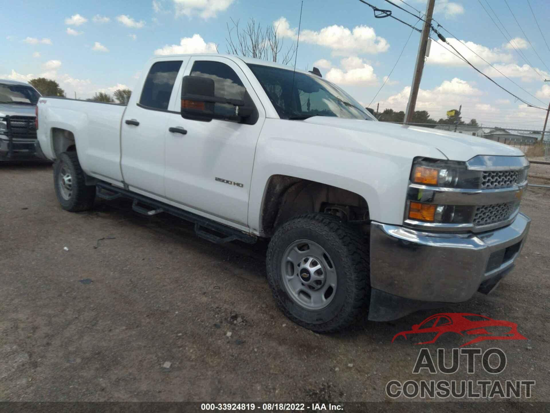 CHEVROLET SILVERADO 2500HD 2019 - 2GC2KREG7K1150126