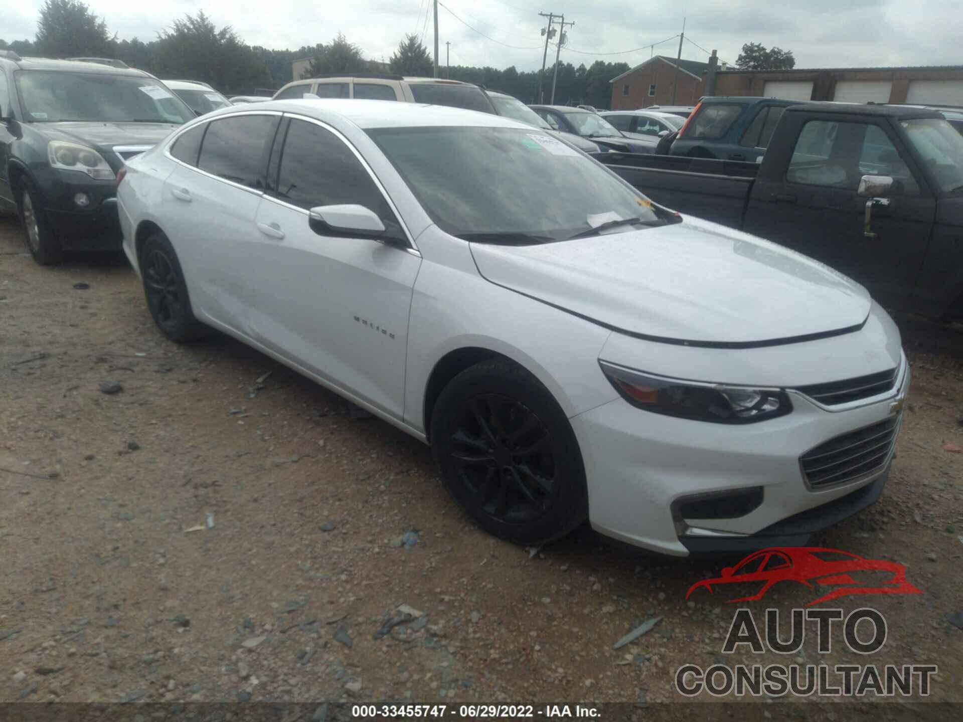 CHEVROLET MALIBU 2016 - 1G1ZE5ST4GF221260