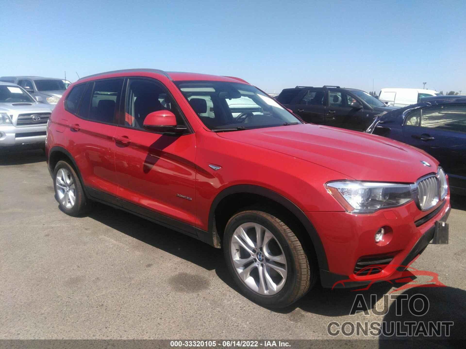 BMW X3 2016 - 5UXWX7C57G0S17236