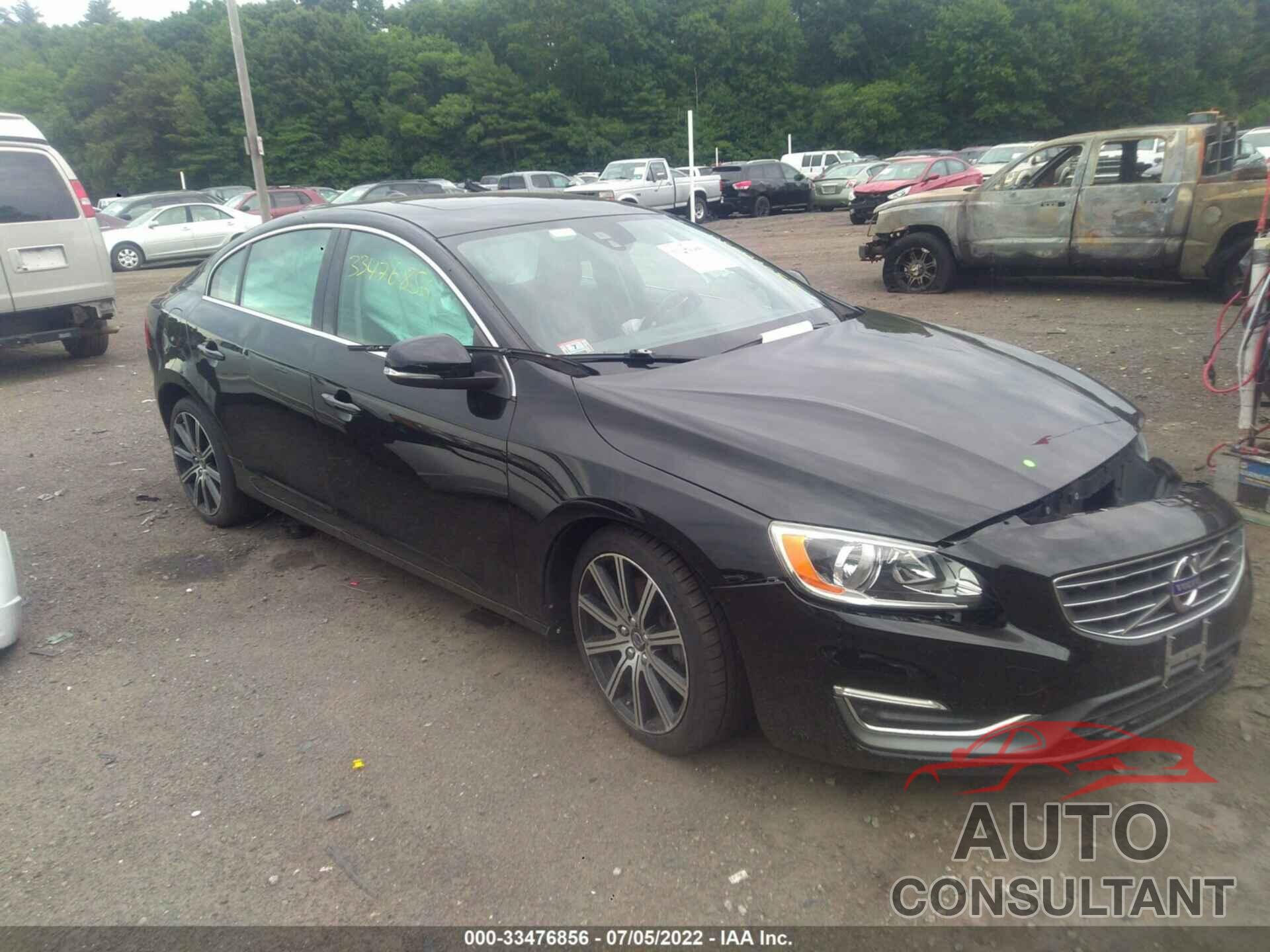 VOLVO S60 INSCRIPTION 2016 - LYV612TK0GB109877