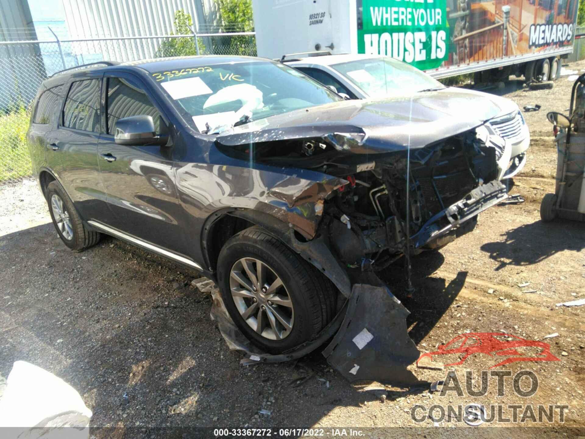 DODGE DURANGO 2018 - 1C4RDJAG9JC283348