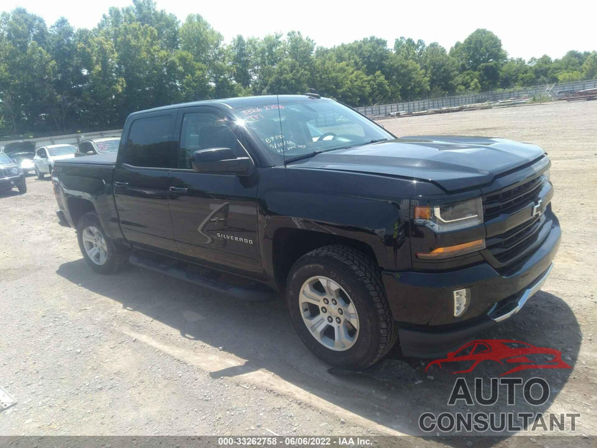 CHEVROLET SILVERADO 1500 2018 - 3GCUKREC0JG140629