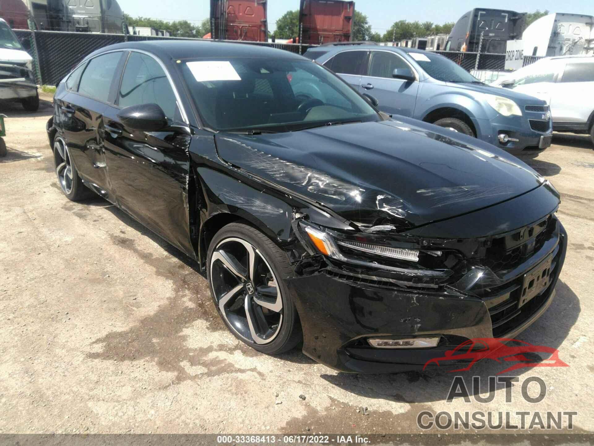 HONDA ACCORD SEDAN 2018 - 1HGCV1F38JA244658