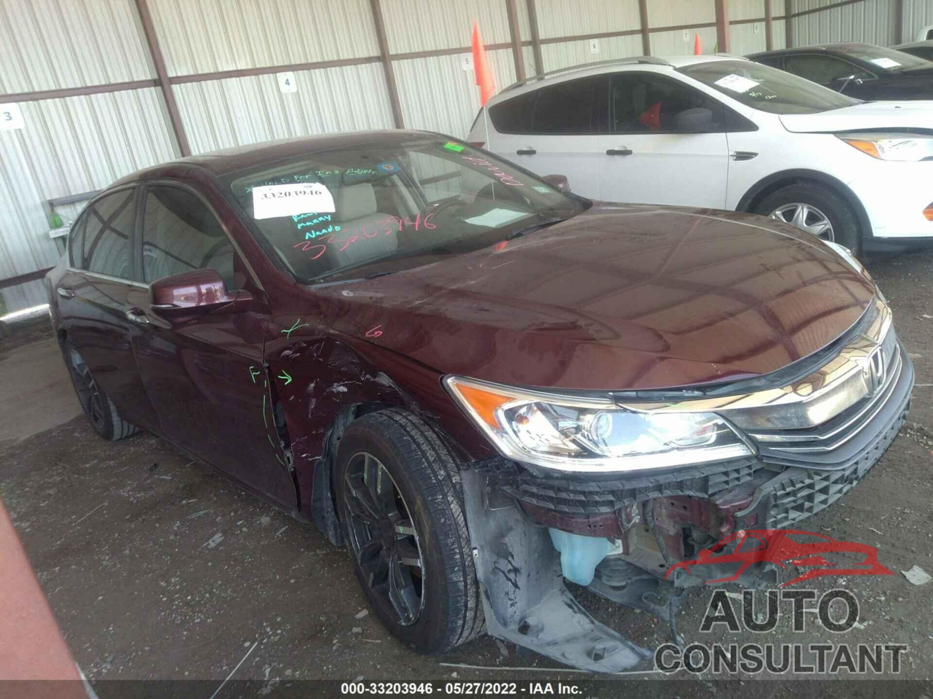 HONDA ACCORD SEDAN 2017 - 1HGCR2F83HA269256