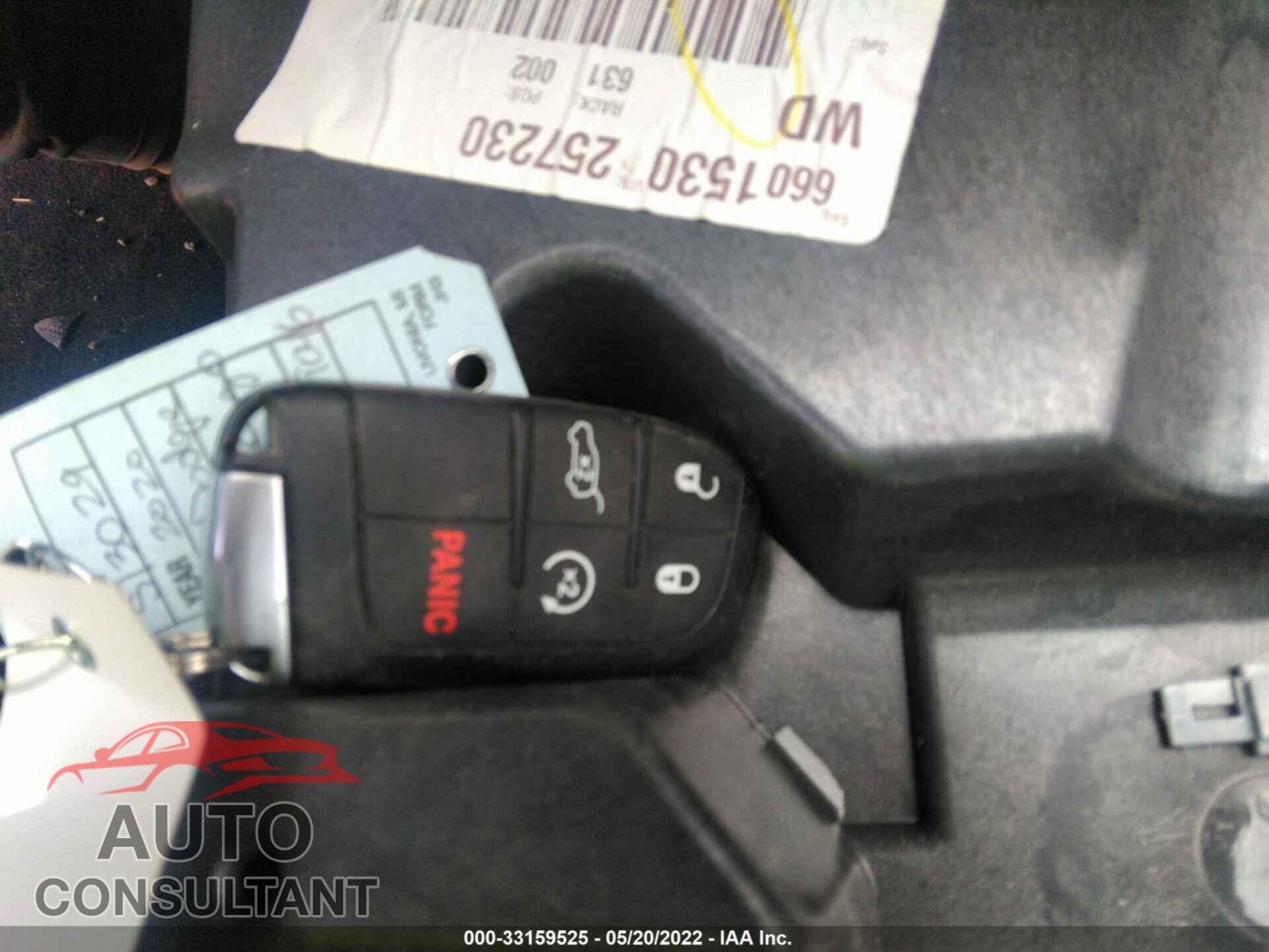 DODGE DURANGO 2020 - 1C4RDJDG1LC257230