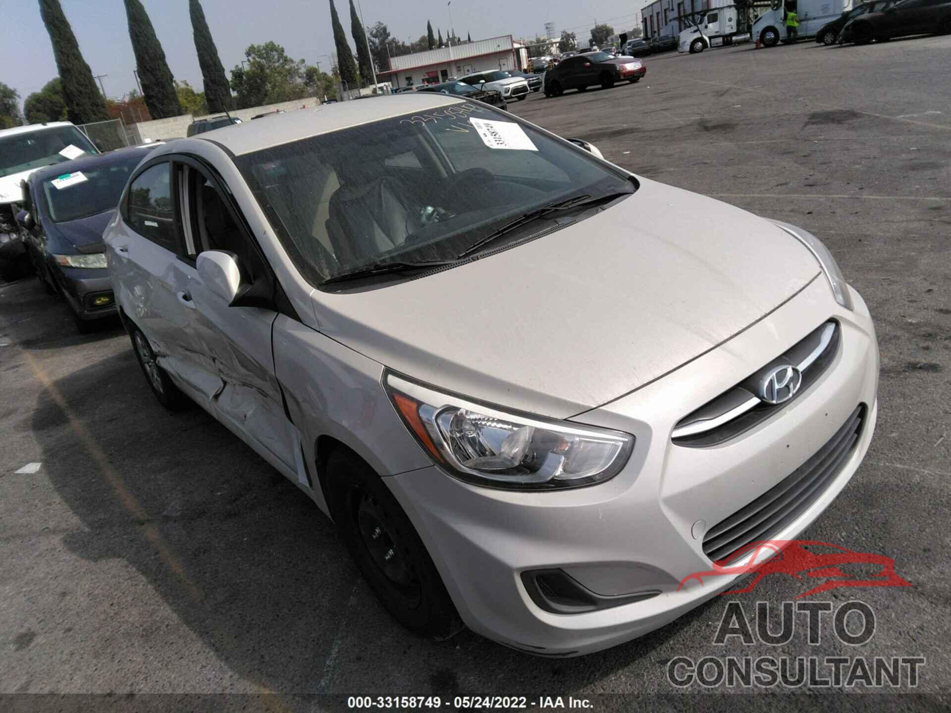 HYUNDAI ACCENT 2016 - KMHCT4AE9GU968067