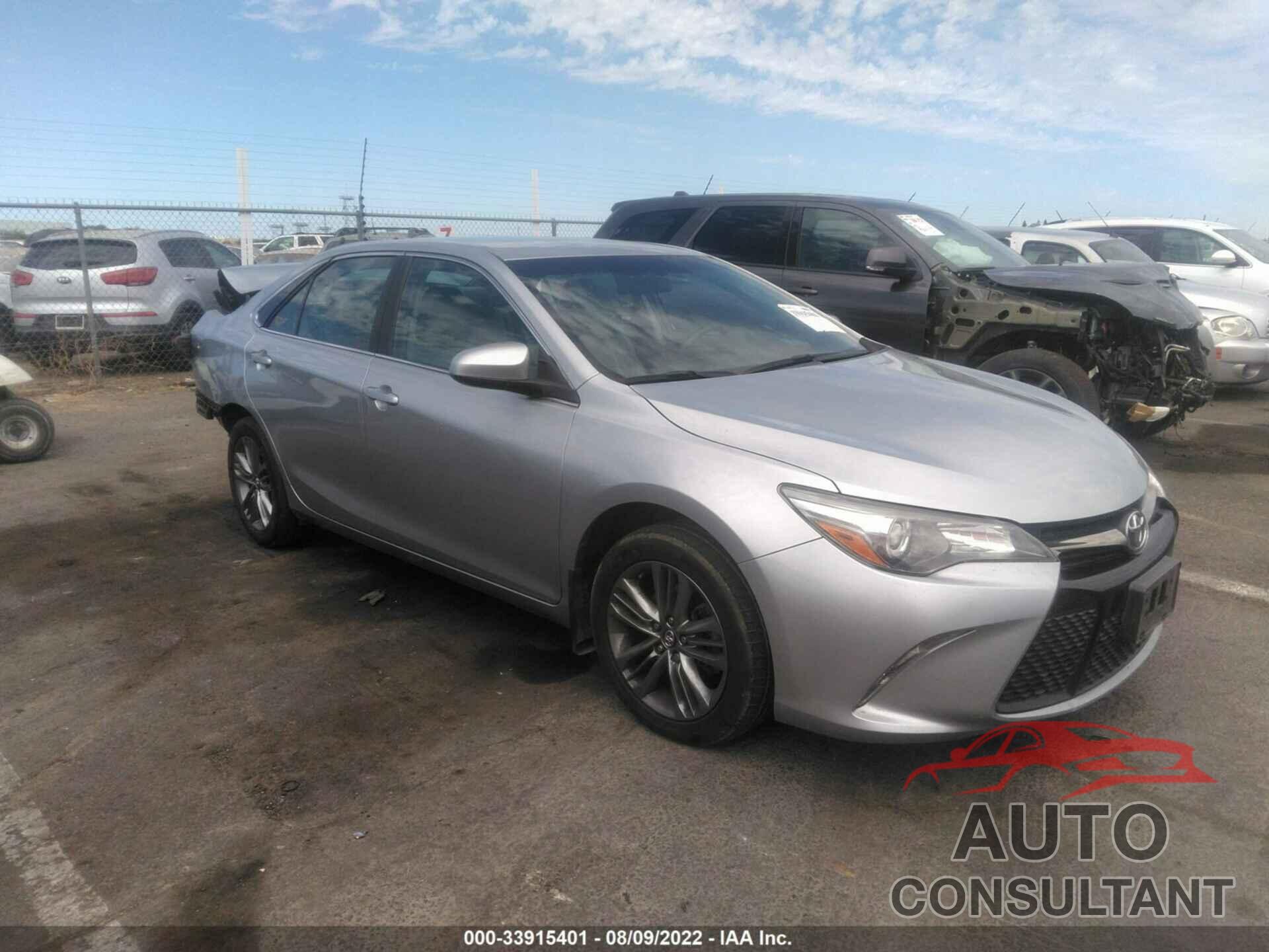 TOYOTA CAMRY 2017 - 4T1BF1FK7HU654340